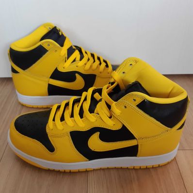 Nike Dunk High "Black/Varsity Maize"