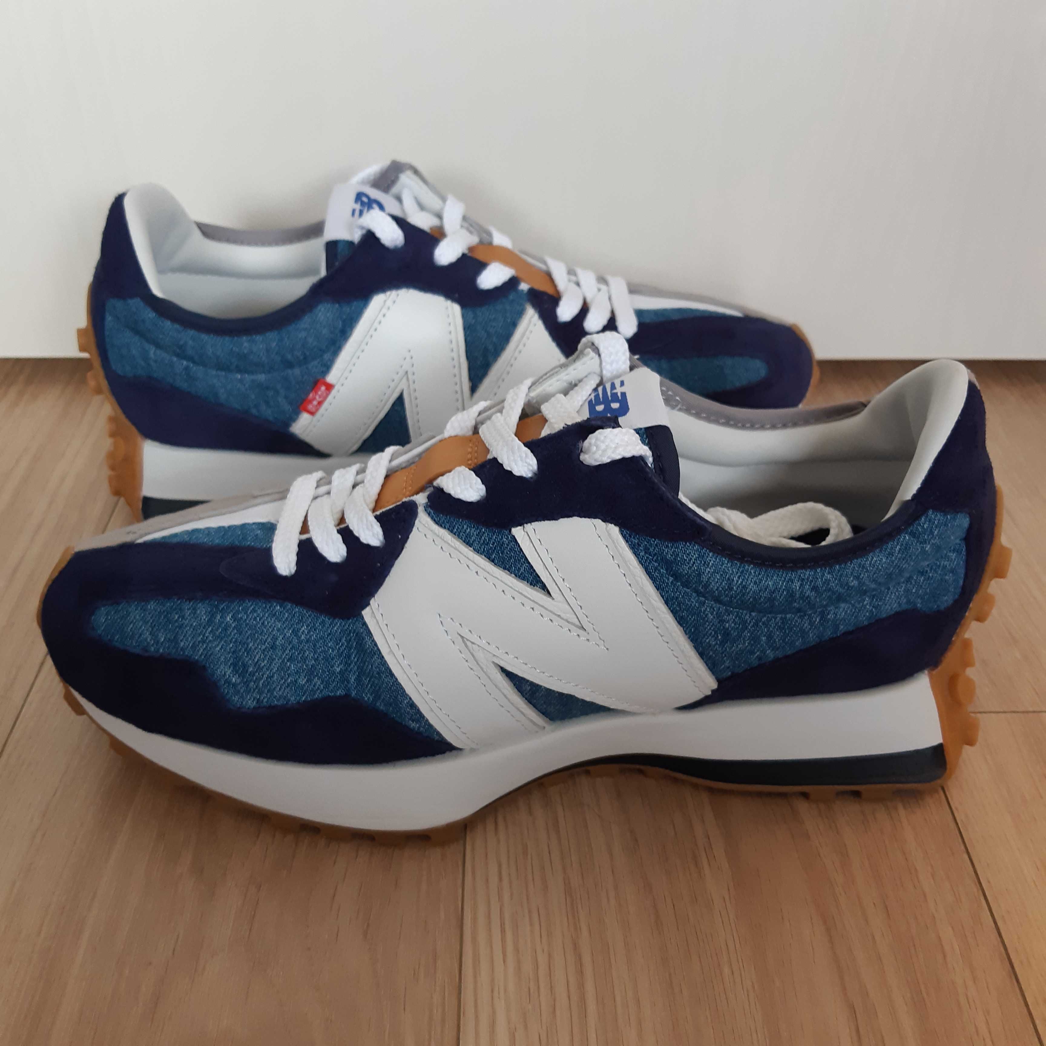Levi's × New Balance 327 "Navy/White"