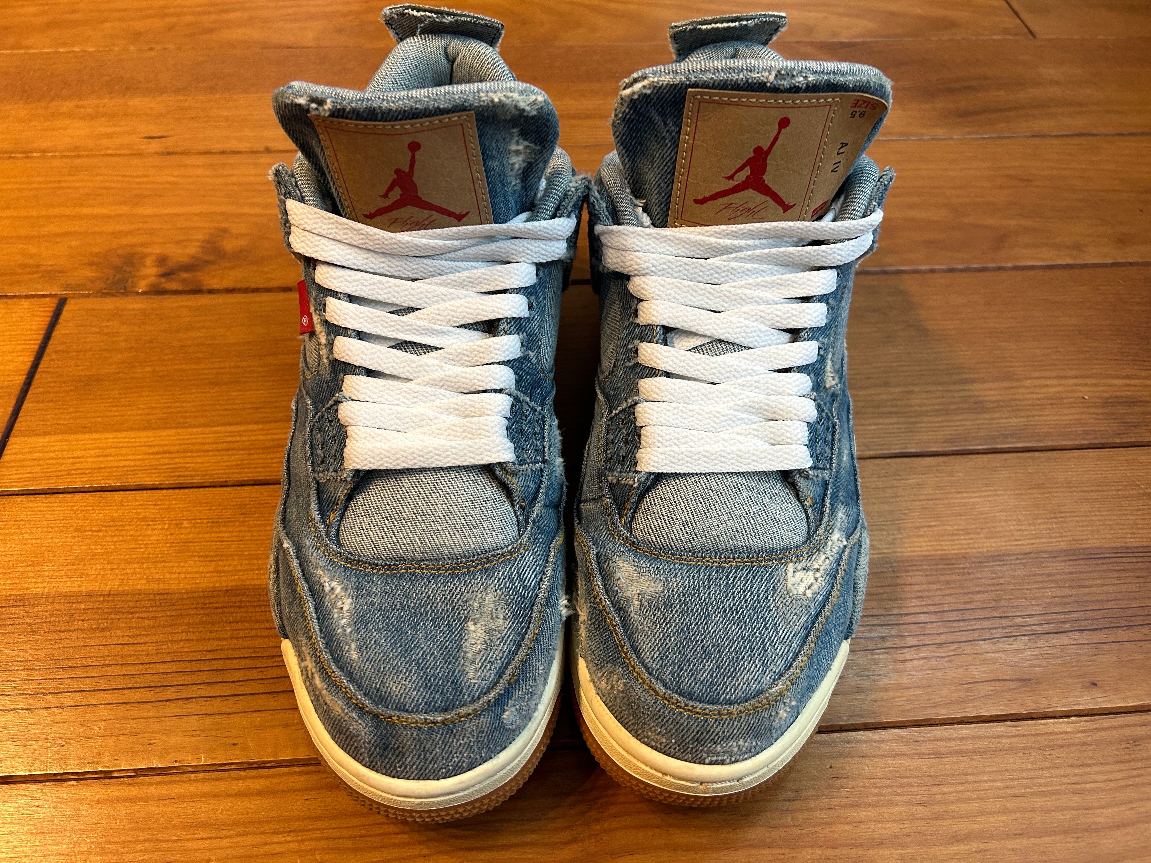 NIKE × LEVI’S AIR JORDAN 4 "DENIM"(タグ:®のみ)
