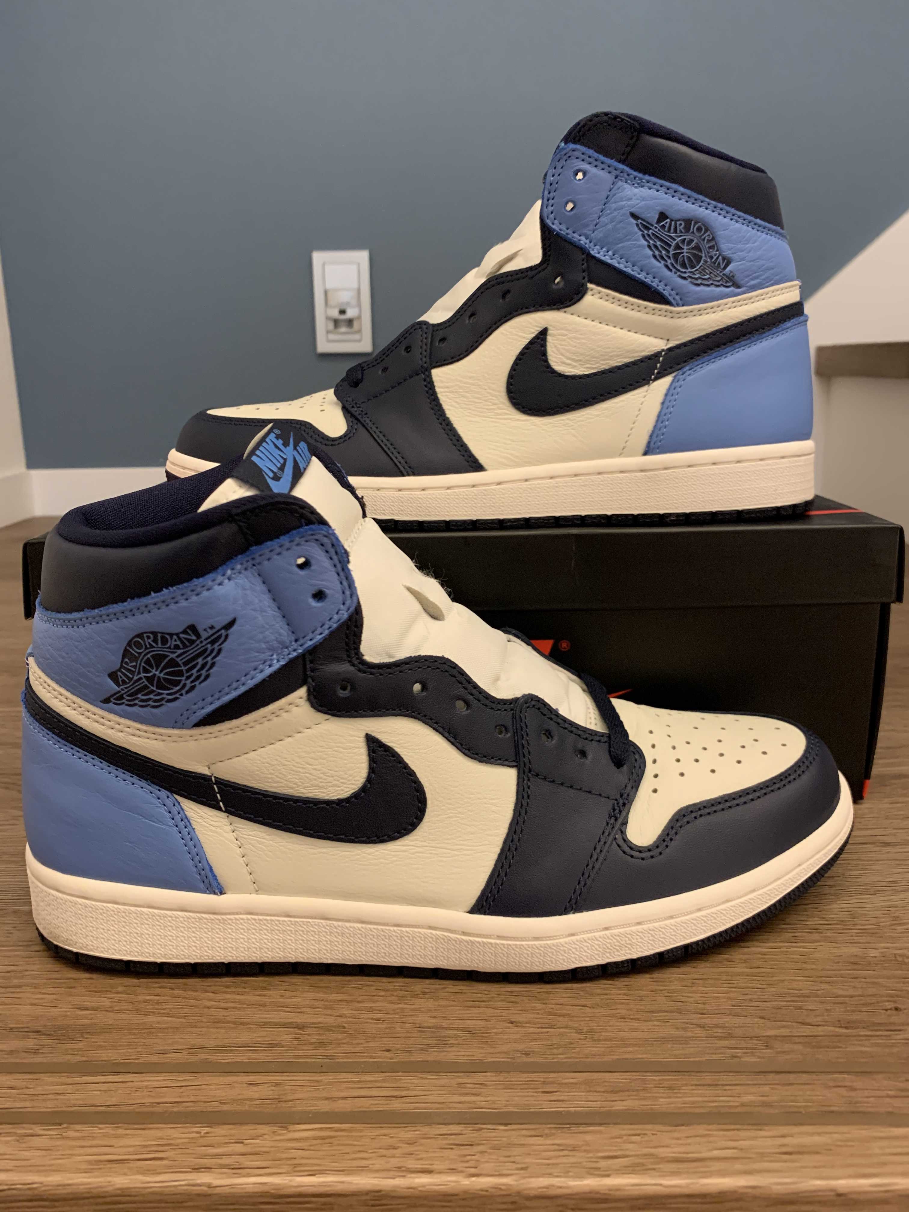 Nike Air Jordan 1 Retro High OG "Obsidian/University Blue"