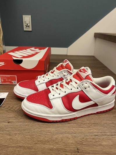 Nike Dunk Low Retro "Championship Red"