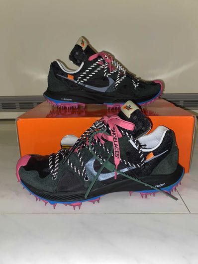 Off-White × Nike Women's Zoom Terra Kiger 5 "Black"