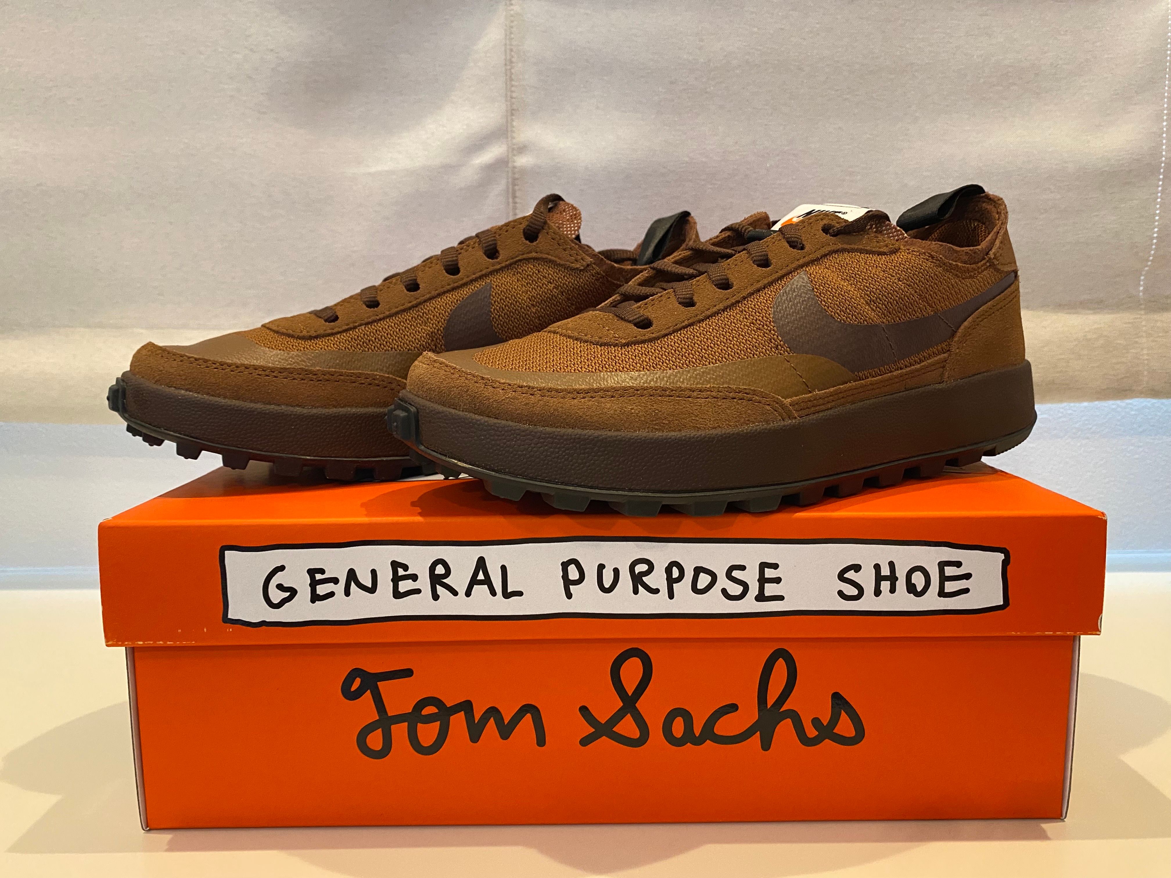 Tom Sachs × NikeCraft Women's General Purpose Shoe "Brown"