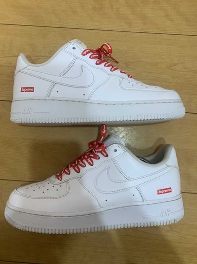 Supreme × Nike Air Force 1 Low "White"