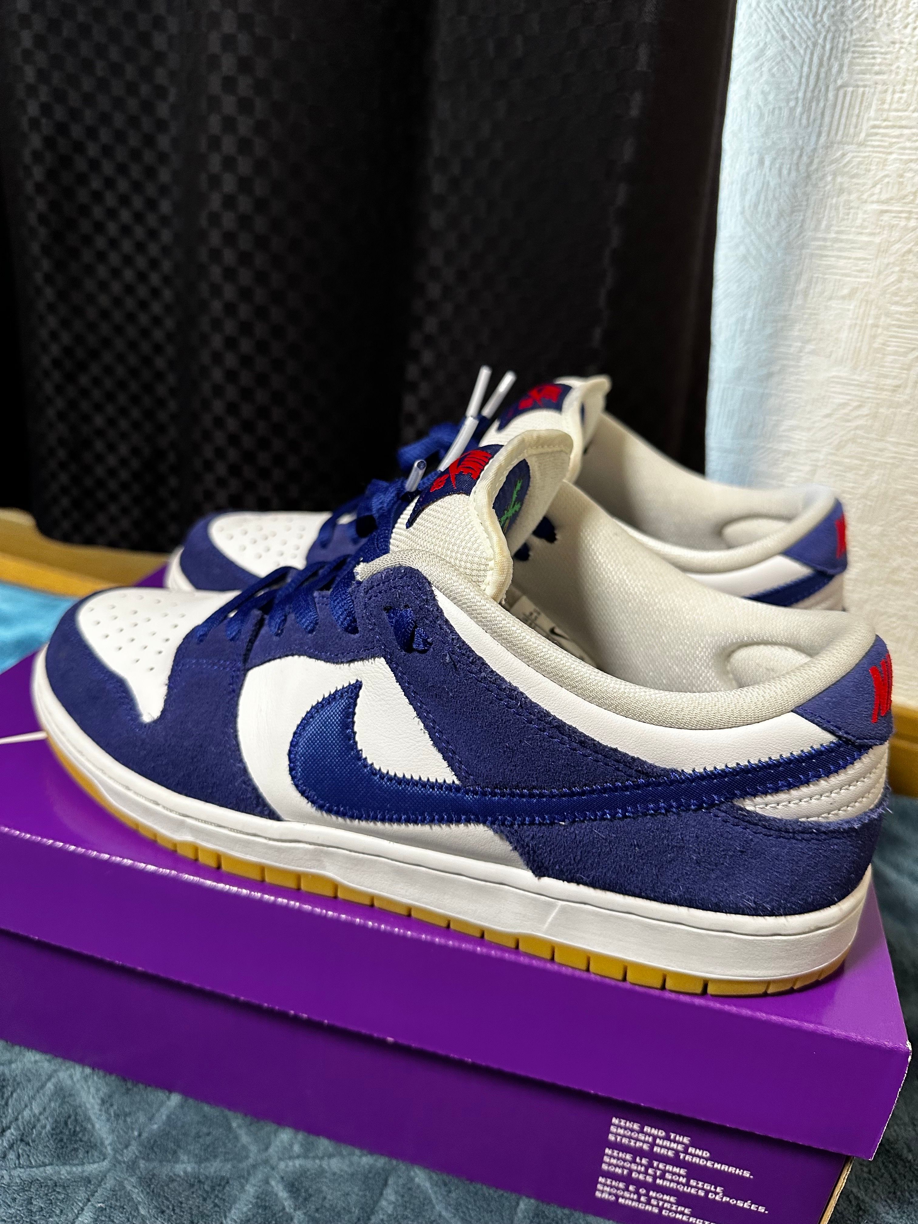 Nike SB Dunk Low "Los Angeles Dodgers/Deep Royal Blue"