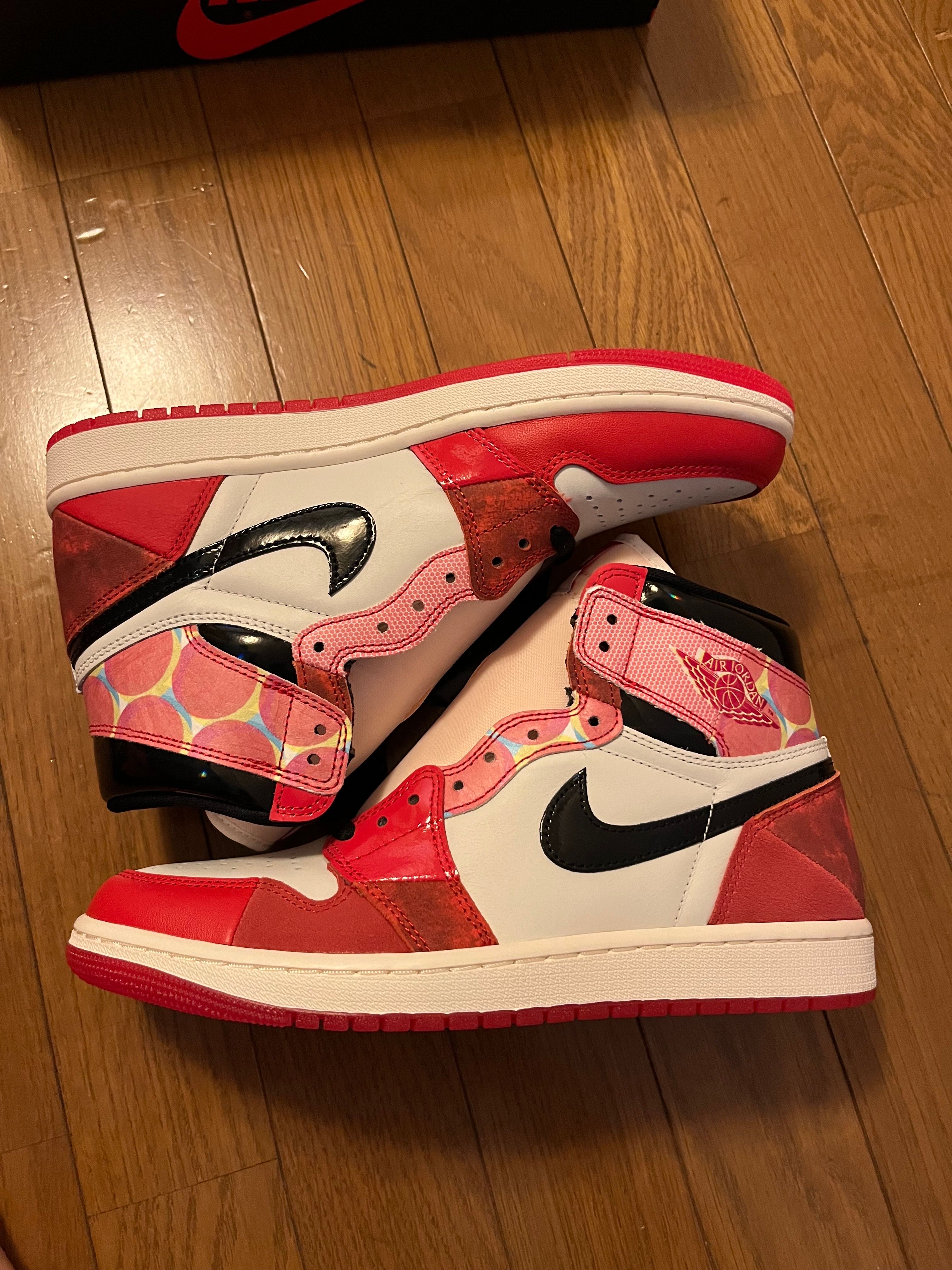 Spider-Man × Nike Air Jordan 1 Retro High OG SP "Spider-Man: Across the Spider-Verse/University Red"