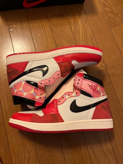 Spider-Man × Nike Air Jordan 1 Retro High OG SP "Spider-Man: Across the Spider-Verse/University Red"