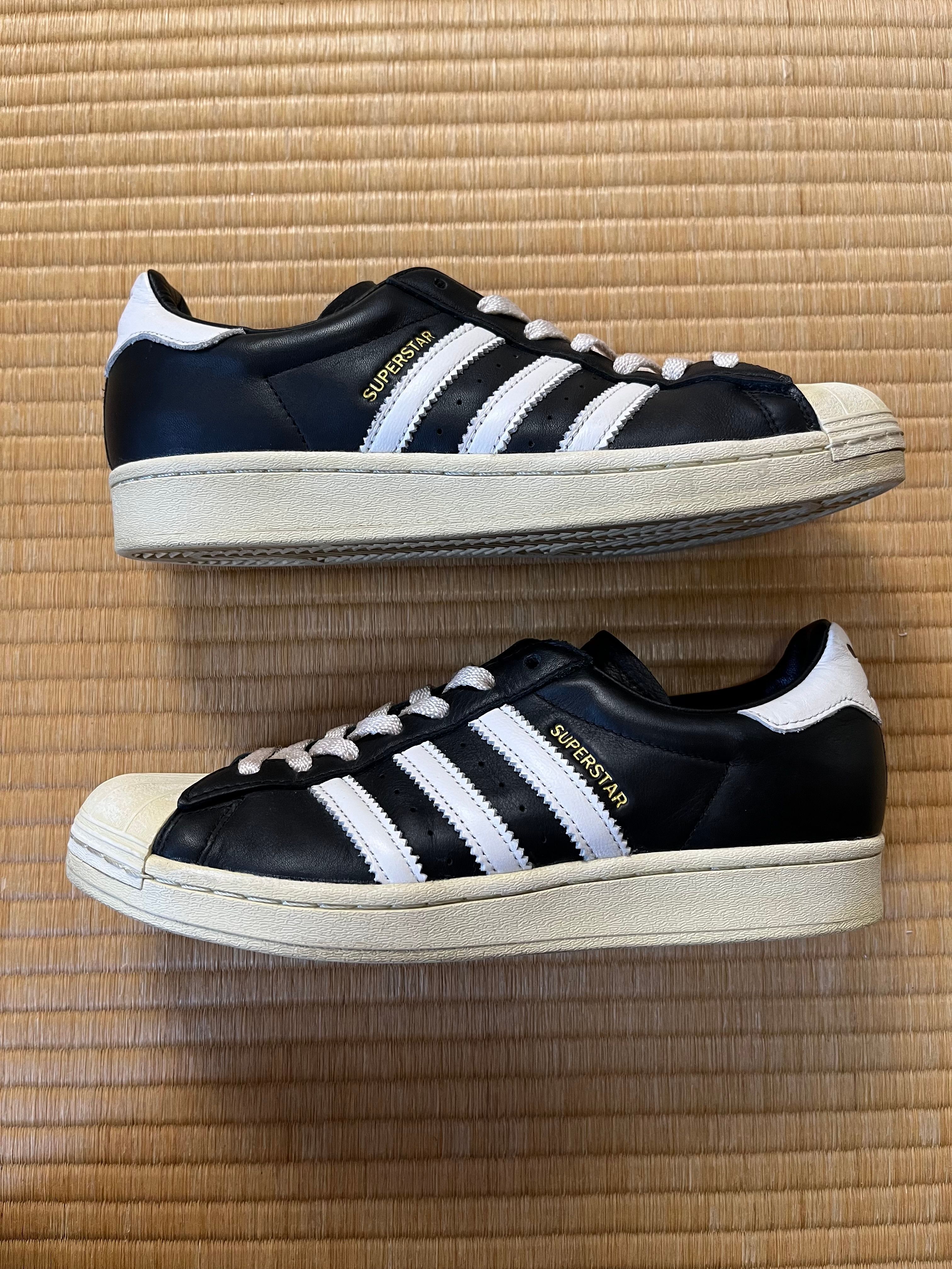 adidas Superstar "Black White Sail"