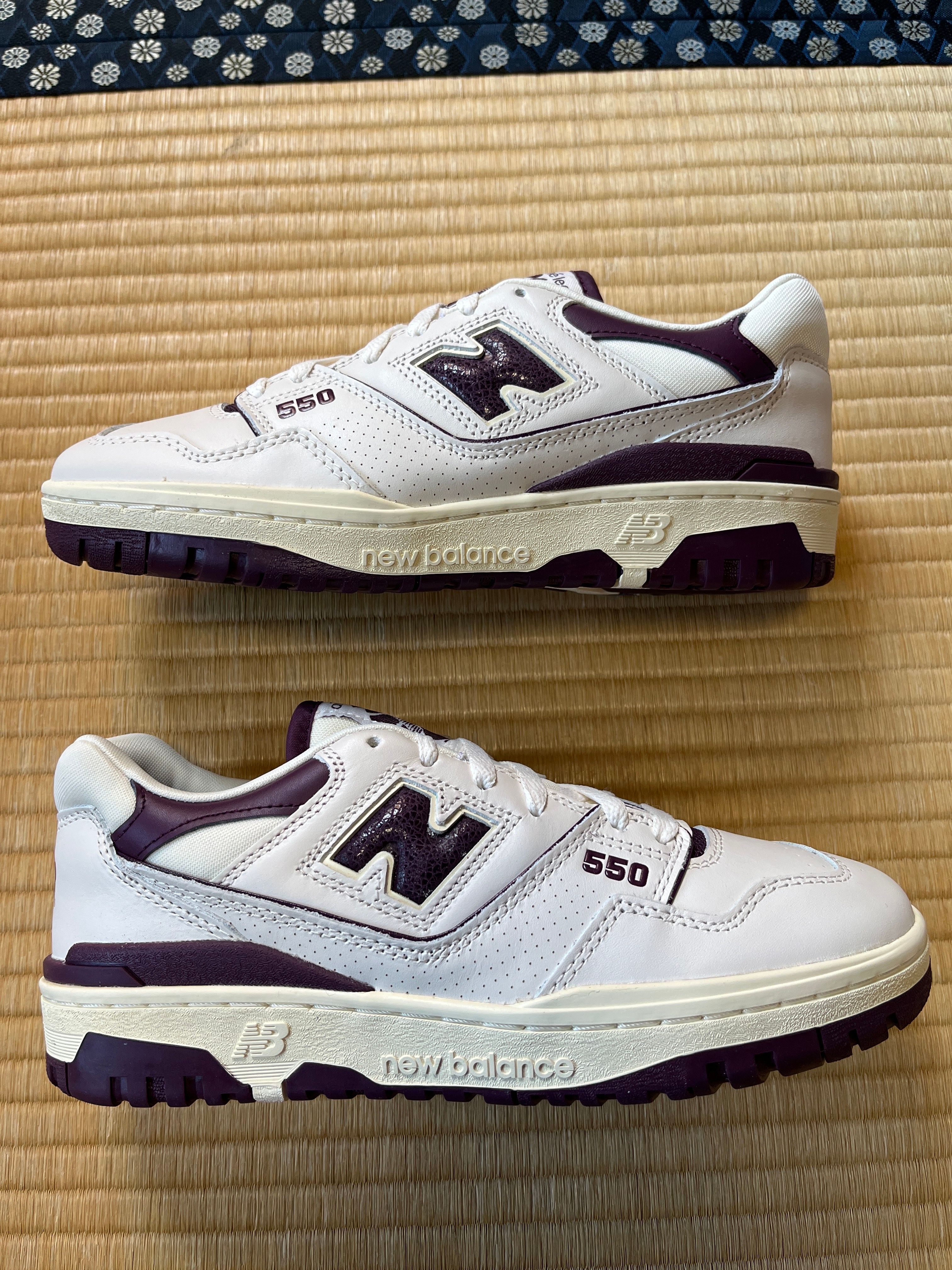 Aime Leon Dore × New Balance 550 "White/Purple"