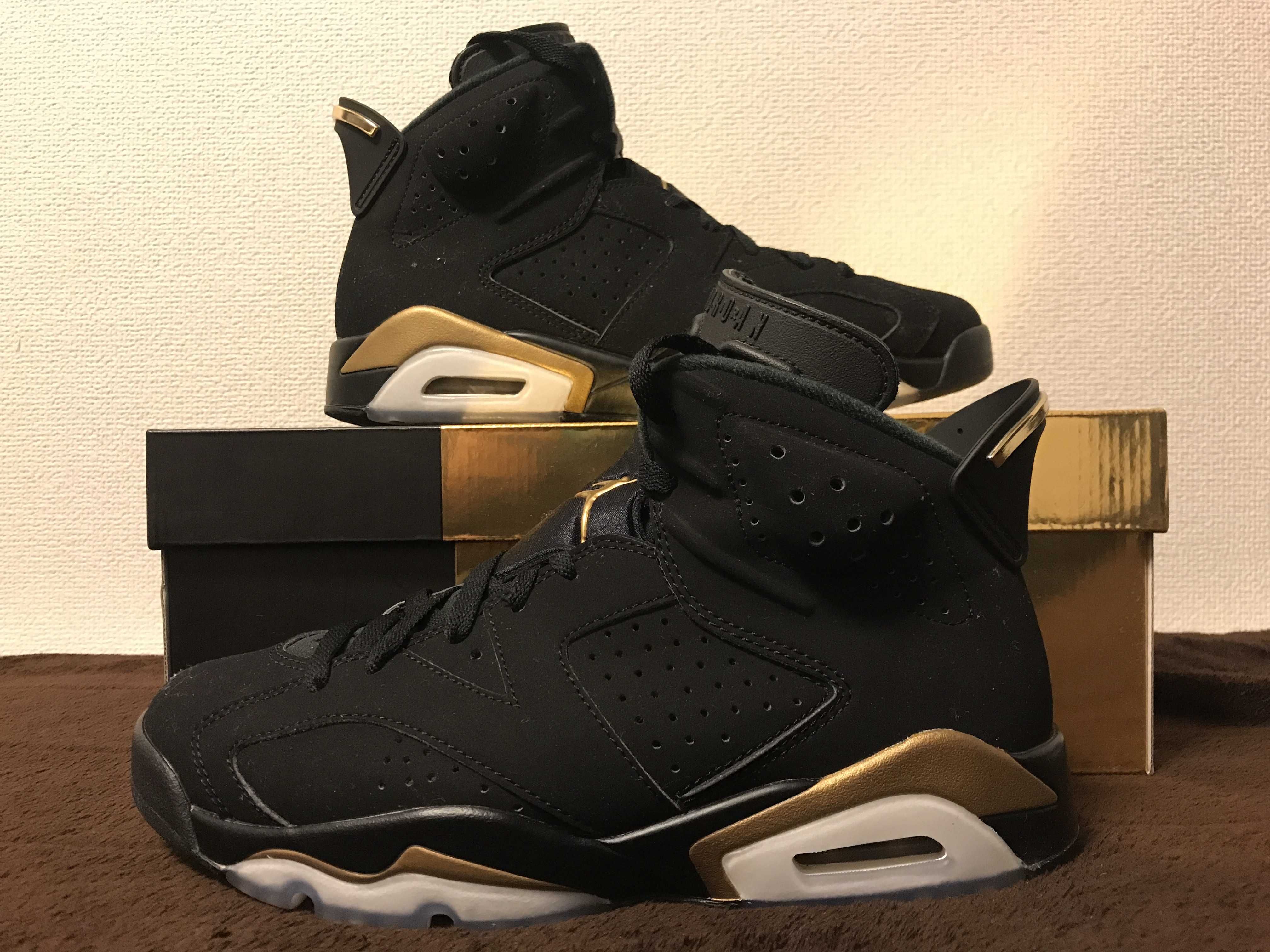 Nike Air Jordan 6 DMP "Black/Metallic Gold" (2020)  