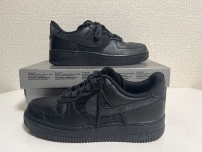 Slam Jam × Nike Air Force 1 Low "Black and Off Noir"