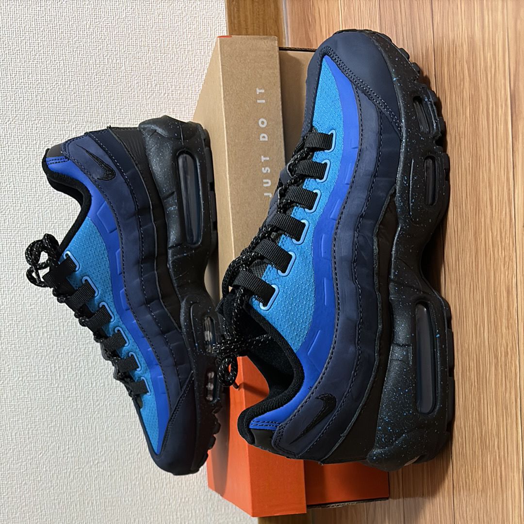 Stash × Nike Air Max 95 "Black and Harbor Blue" (2024)