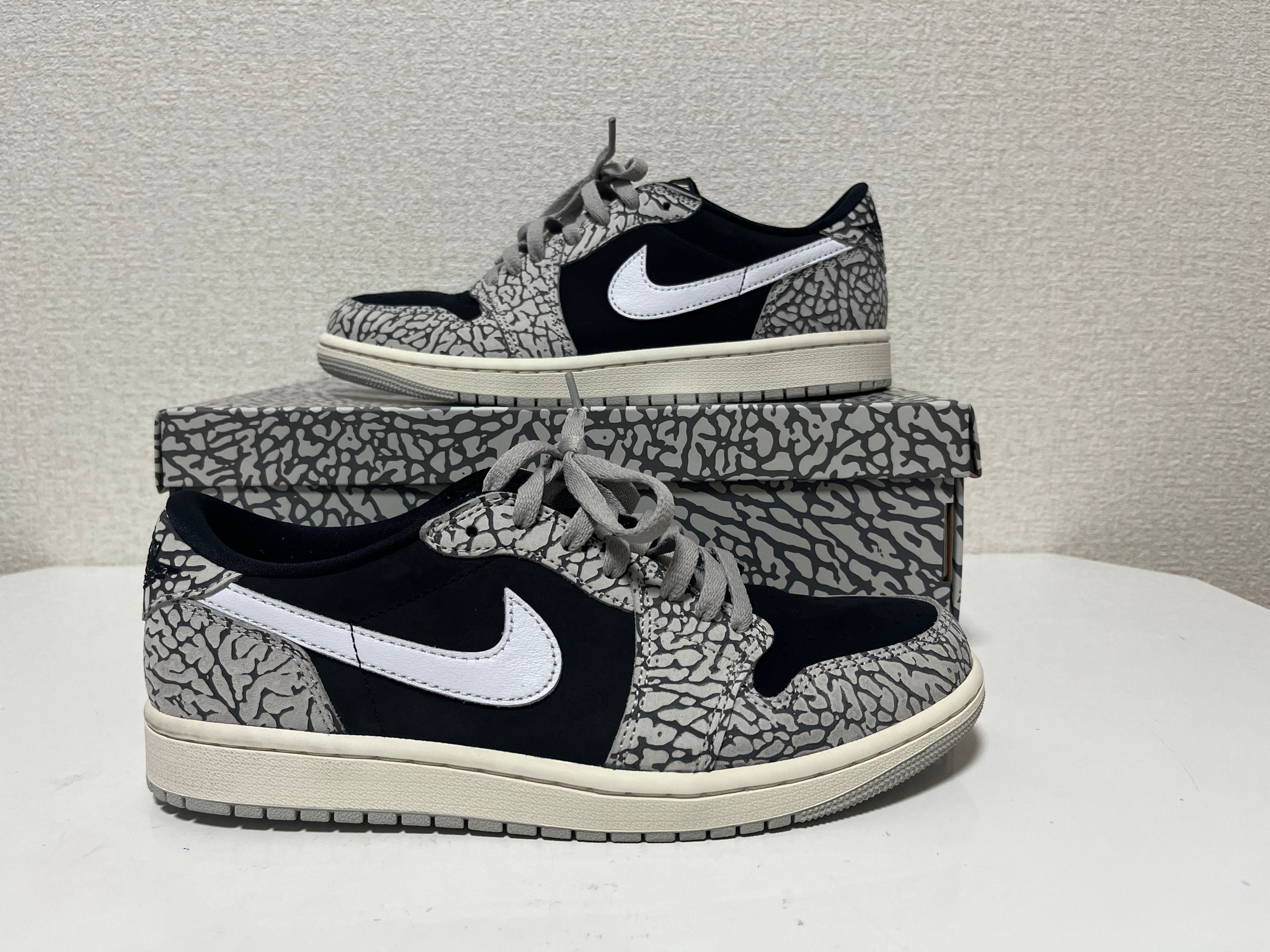 Nike Air Jordan 1 Retro Low OG "Black Cement"