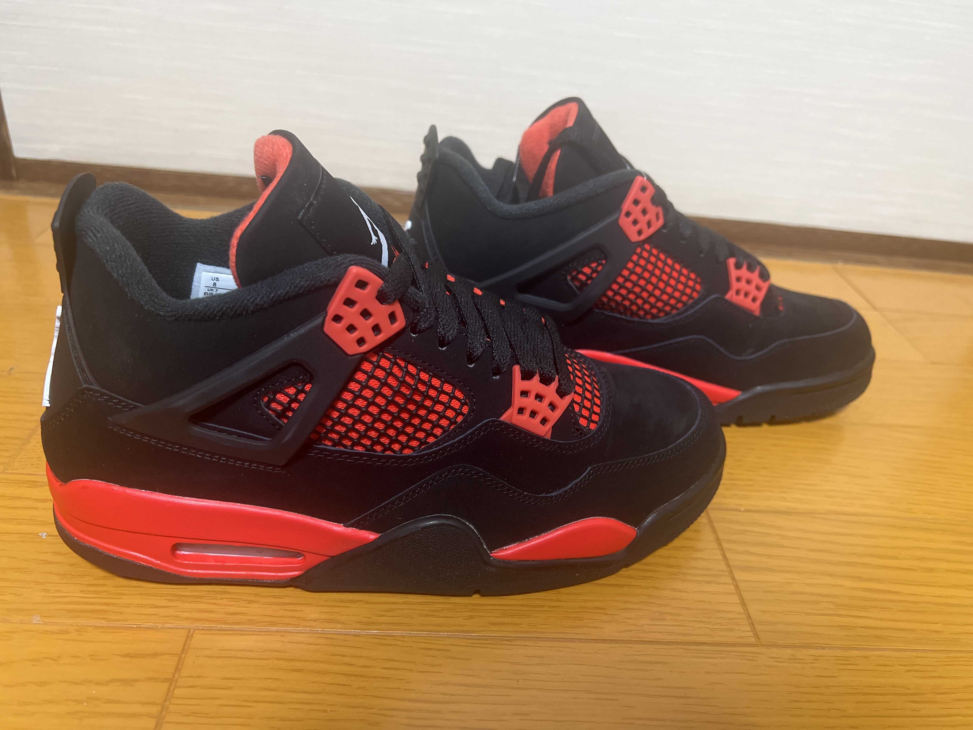 Nike Air Jordan 4 "Red Thunder/Crimson"