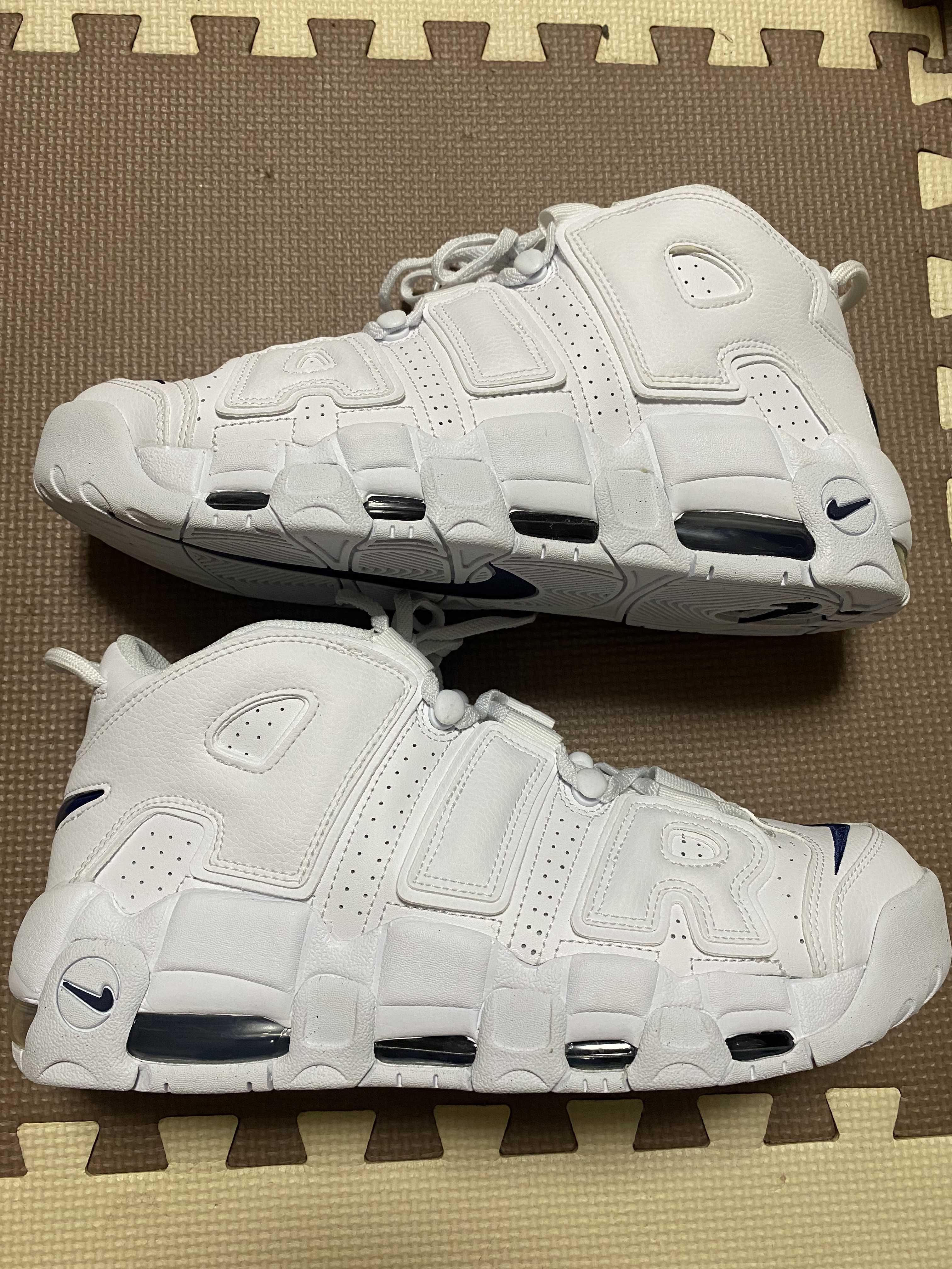 Nike Air More Uptempo "White/Midnight Navy"