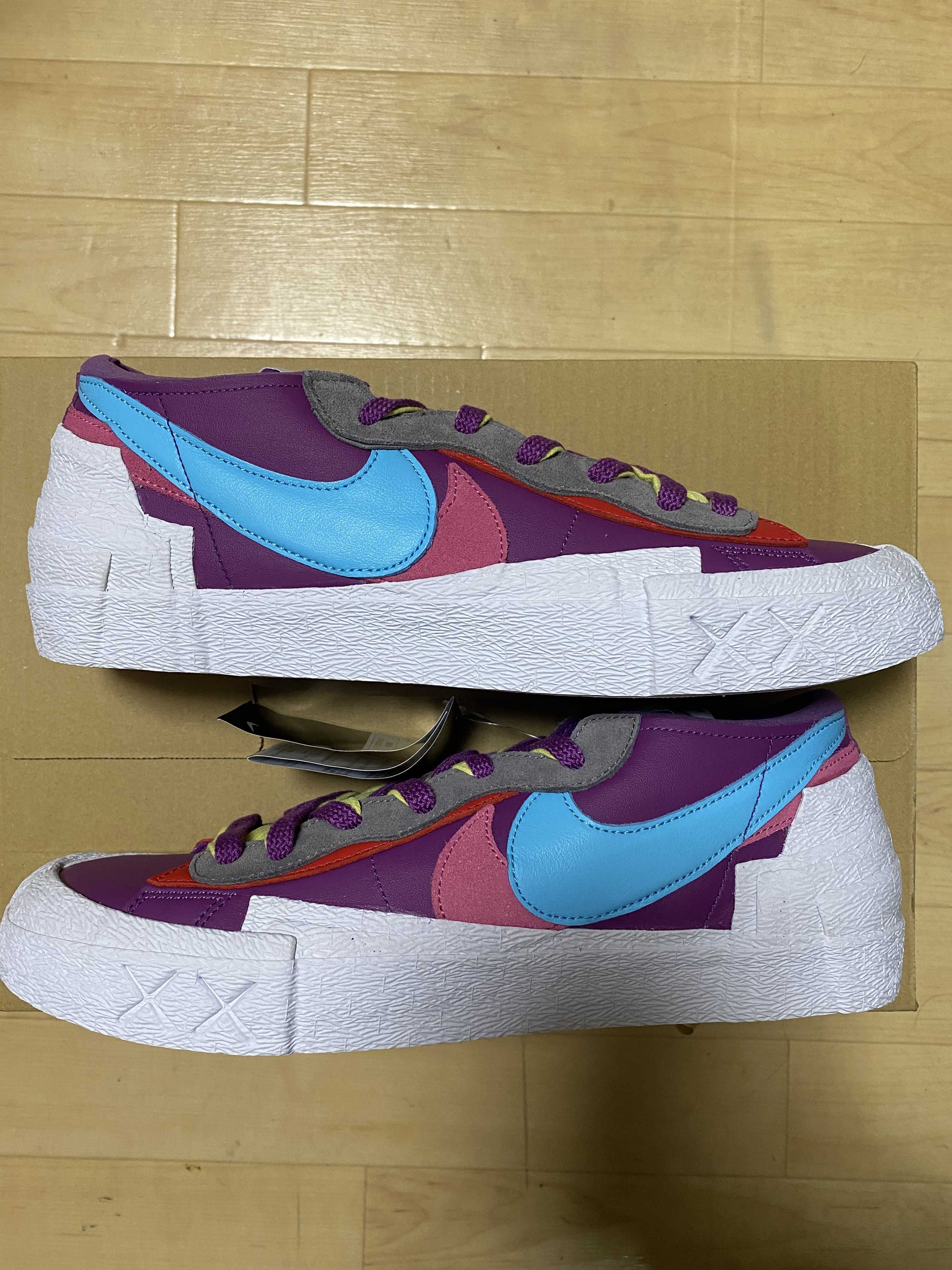 KAWS × sacai × Nike Blazer Low "Purple Dusk"