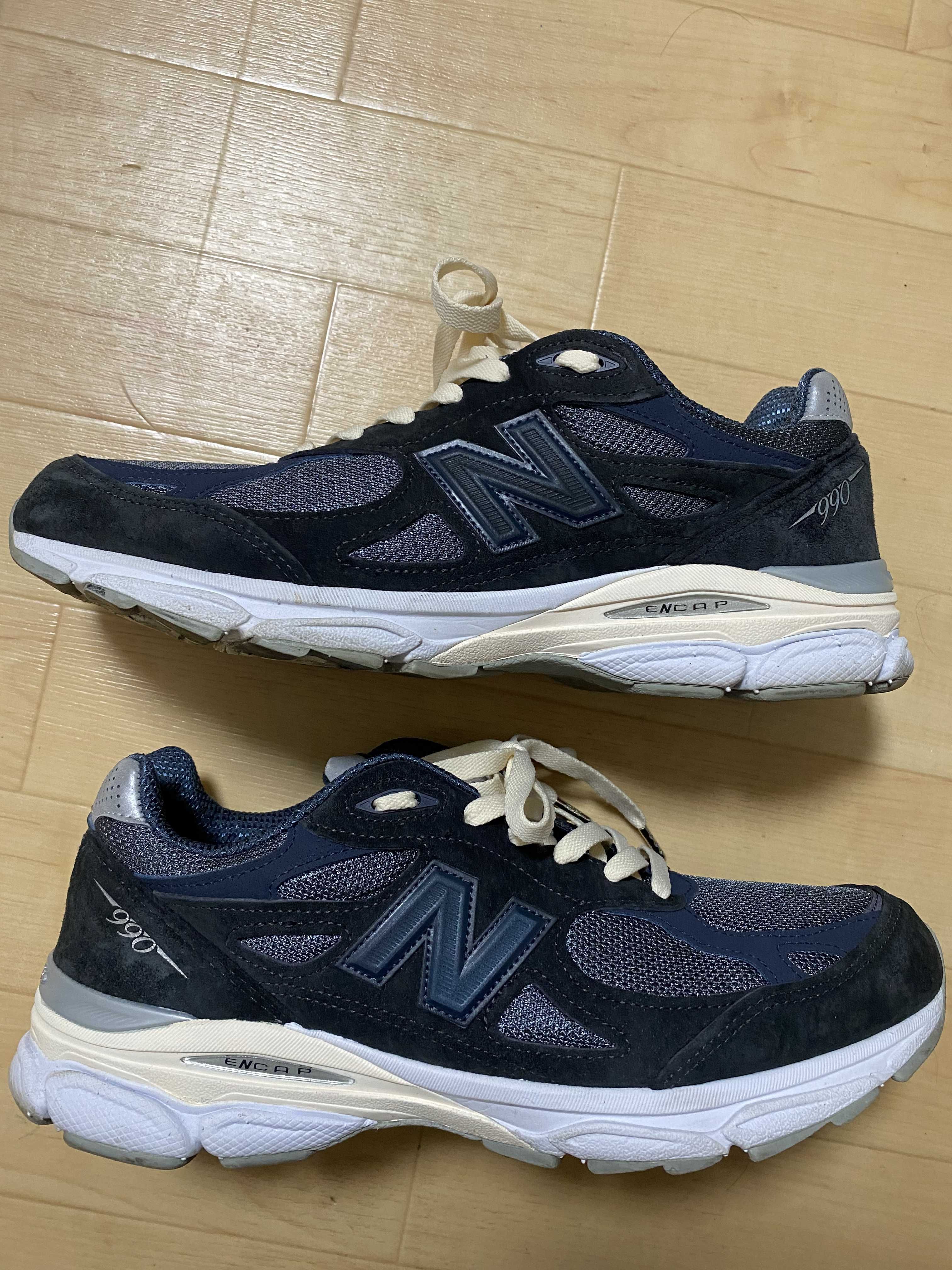 KITH Ronnie Fieg × New Balance 990V3 "Genesis/Navy"
