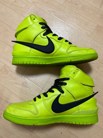 AMBUSH × NIKE DUNK HIGH "FLASH LIME"