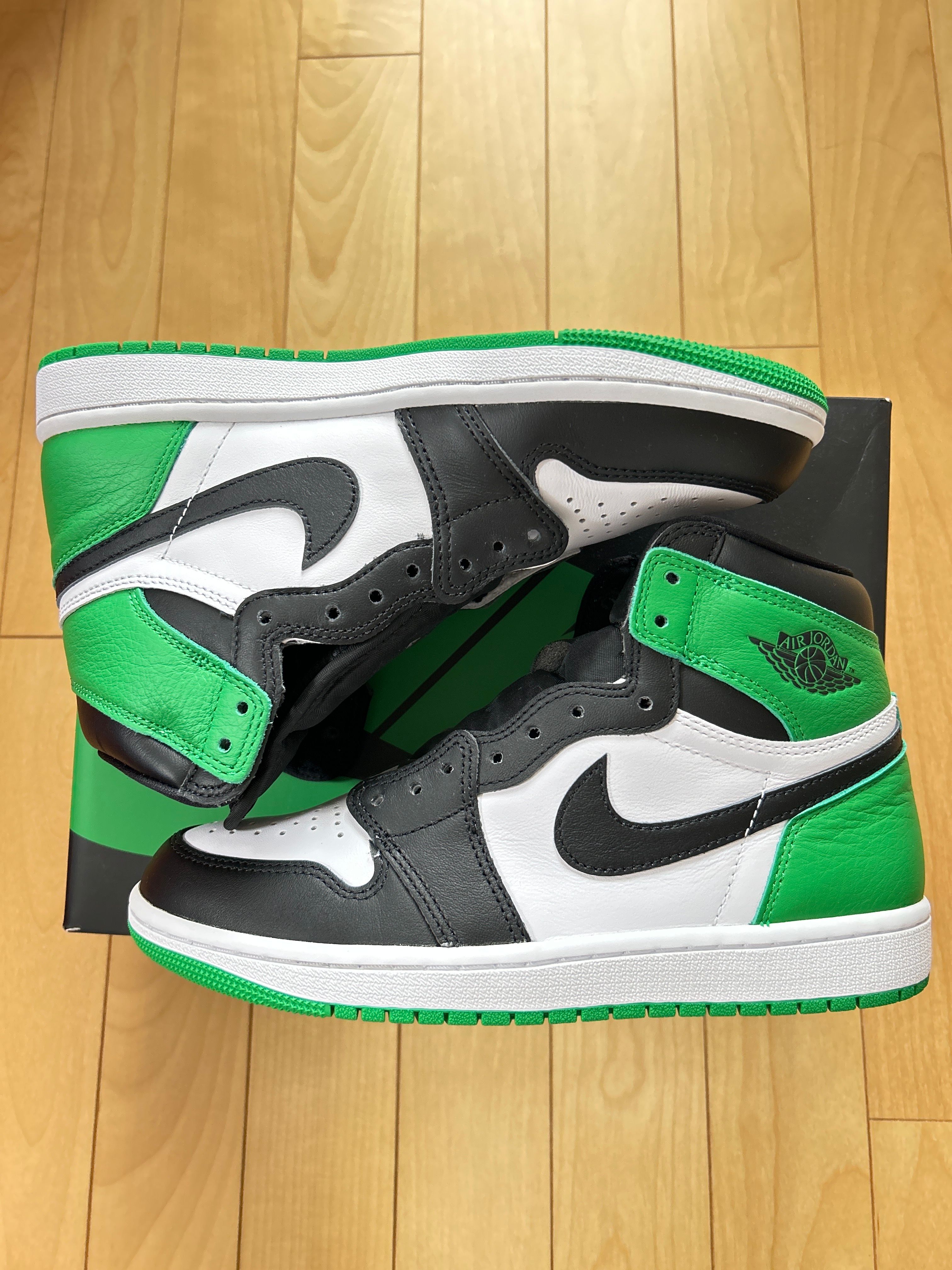 Nike Air Jordan 1 Retro High OG "Celtics/Black and Lucky Green" (2023)