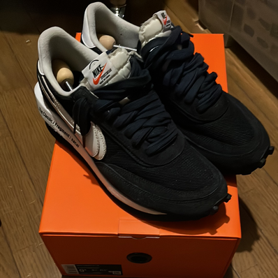 Fragment × sacai × Nike LD Waffle "Blackended Blue"