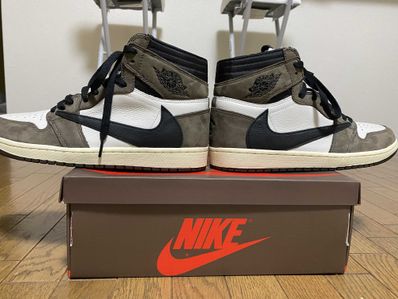 Travis Scott × Nike Air Jordan 1 Retro High OG TS SP "Sail/Dark Mocha"