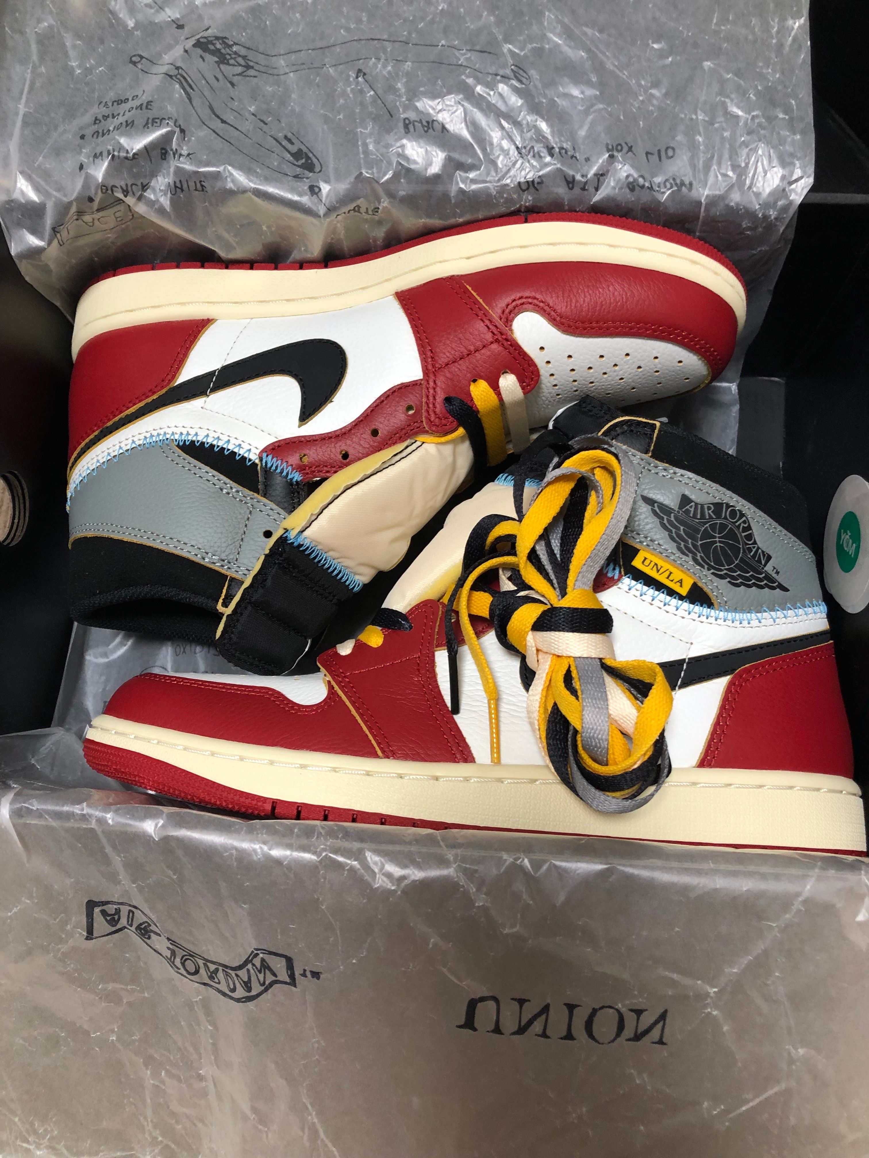 UNION × Nike Air Jordan 1 Retro High OG "Chicago/Shadow"