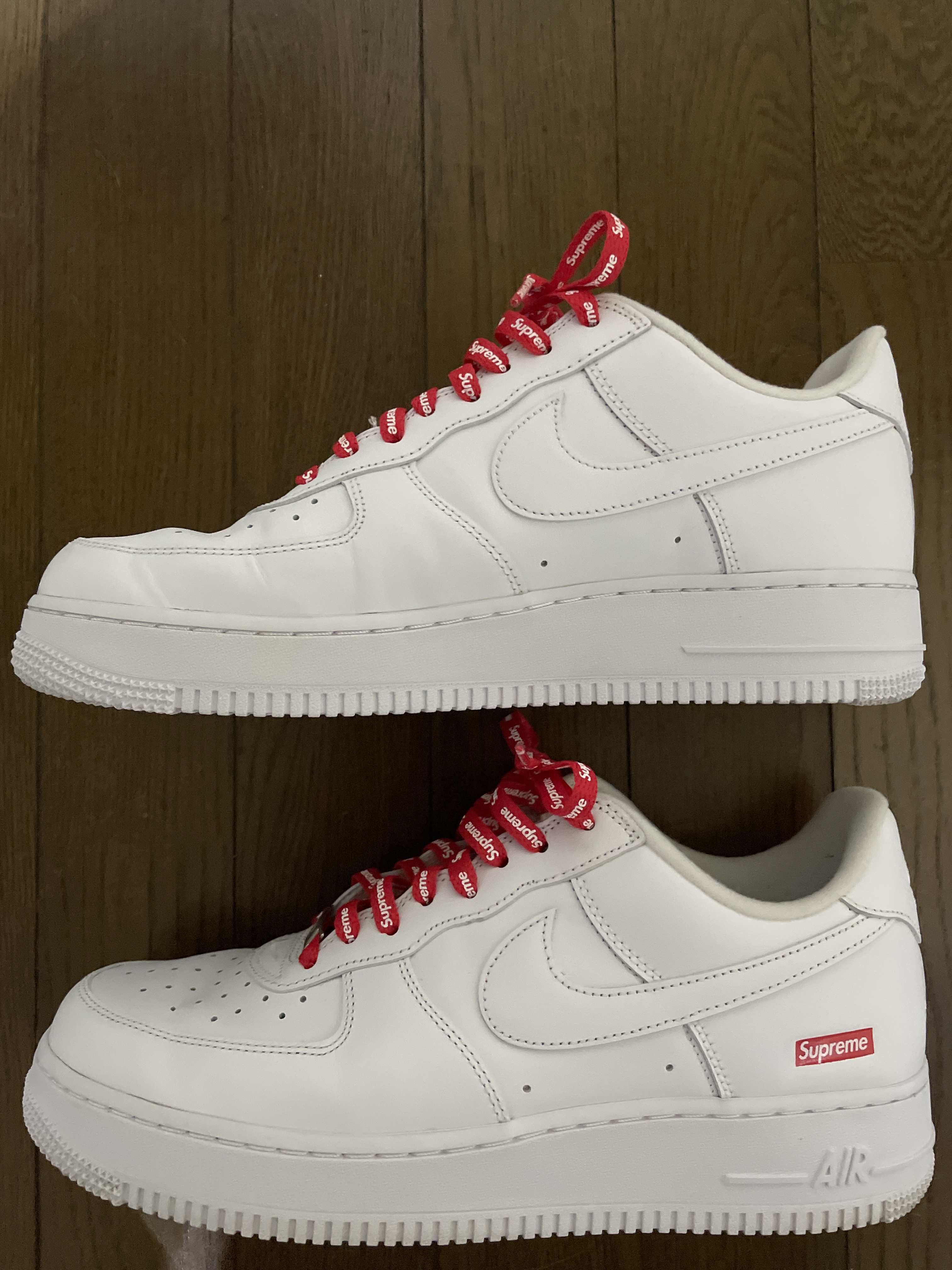 Supreme × Nike Air Force 1 Low "White"