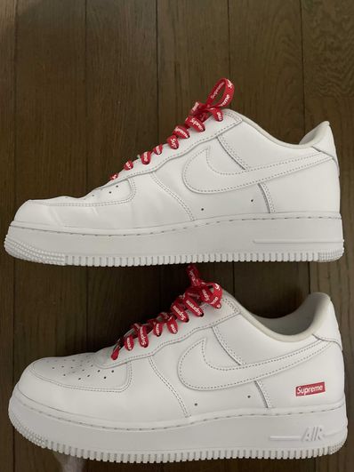 Supreme × Nike Air Force 1 Low "White"