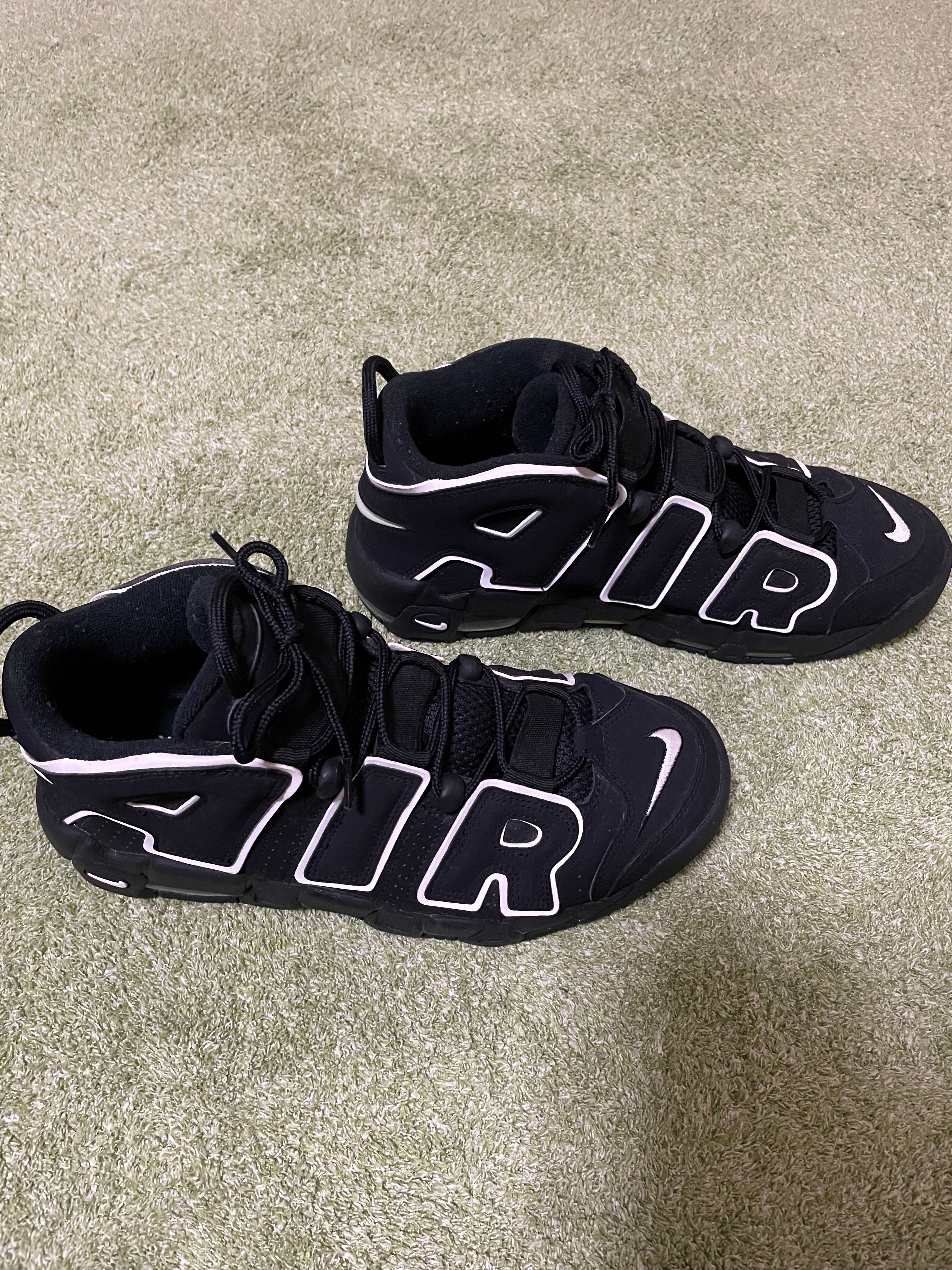 Nike Air More Uptempo "Black/White"(2020)