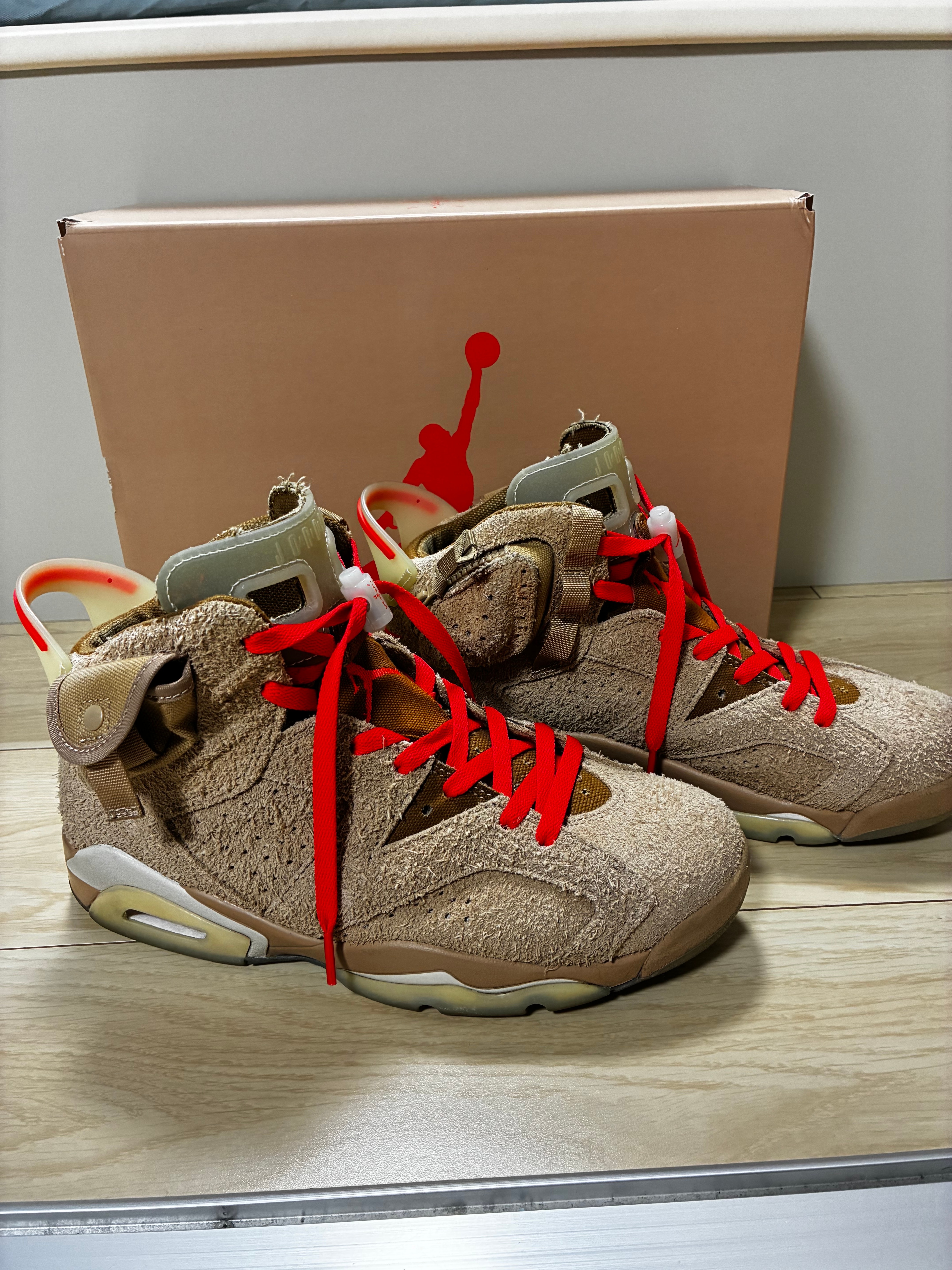 Travis Scott × Nike Air Jordan 6 "British Khaki"