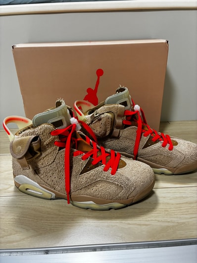 Travis Scott × Nike Air Jordan 6 "British Khaki"