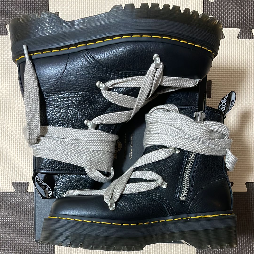 Rick Owens × Dr.Martens 1460 Quad Pent 8 Hole Boots "Black"