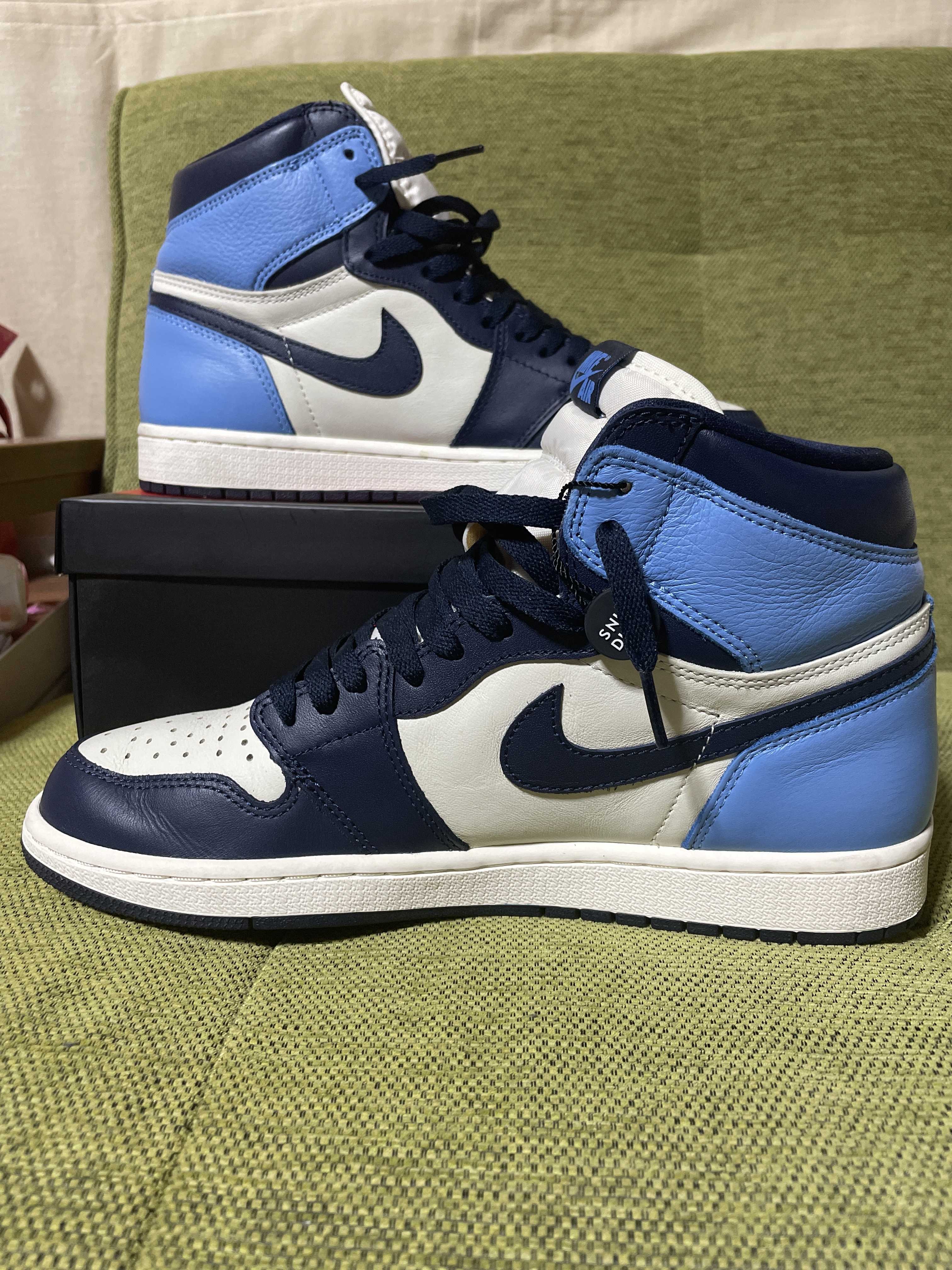 Nike Air Jordan 1 Retro High OG "Obsidian/University Blue"