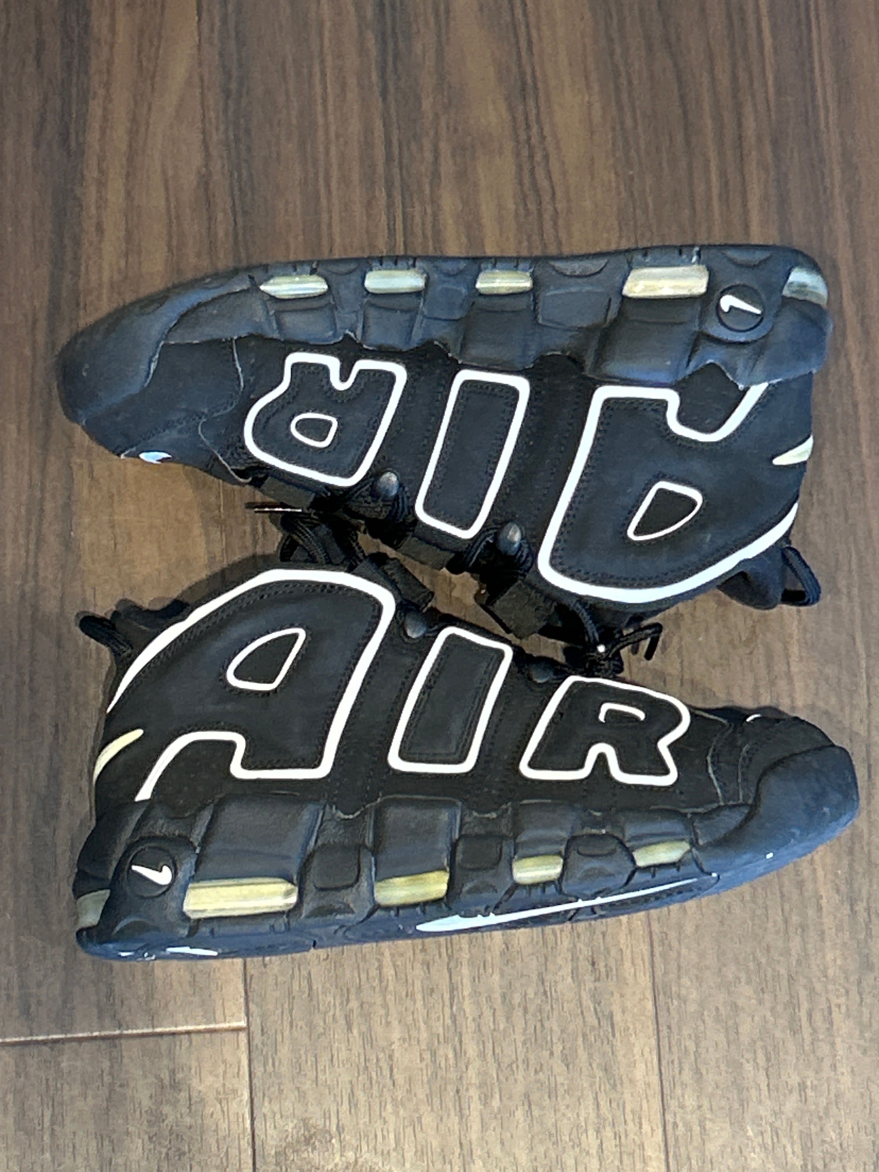 NIKE AIR MORE UPTEMPO "BLACK/WHITE"(2016)