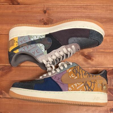 Travis Scott × Nike Air Force 1 Low Cactus Jack "Multi Color"