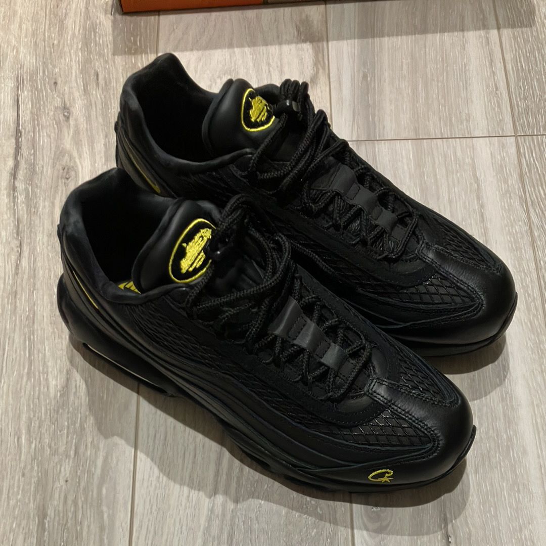 Corteiz × Nike Air Max 95 "Black and Tour Yellow"