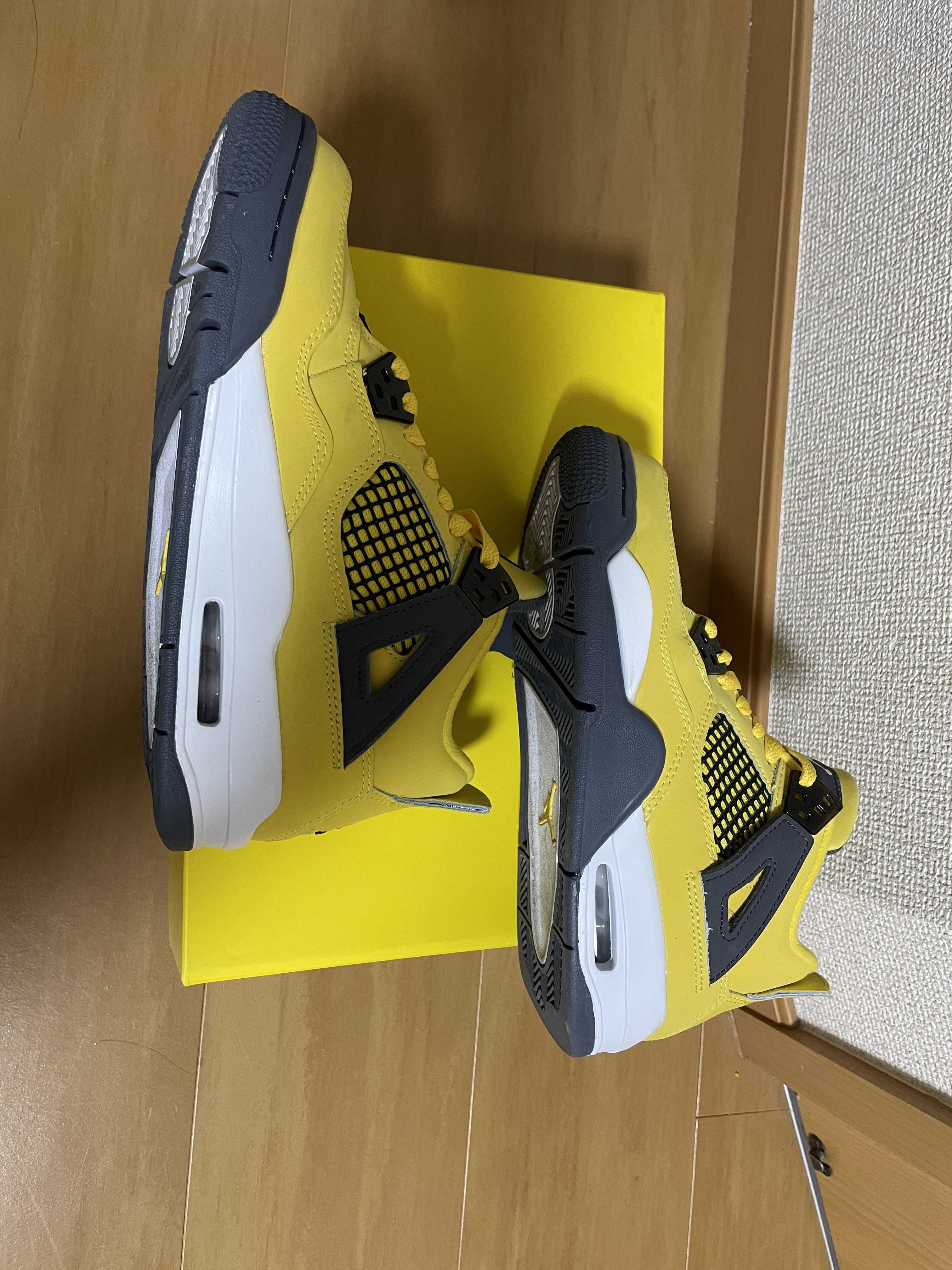 NIKE GS AIR JORDAN 4 "TOUR YELLOW"
