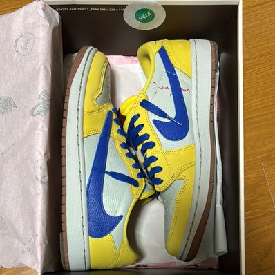 Travis Scott × Nike Women's Air Jordan 1 Retro Low OG "Canary"