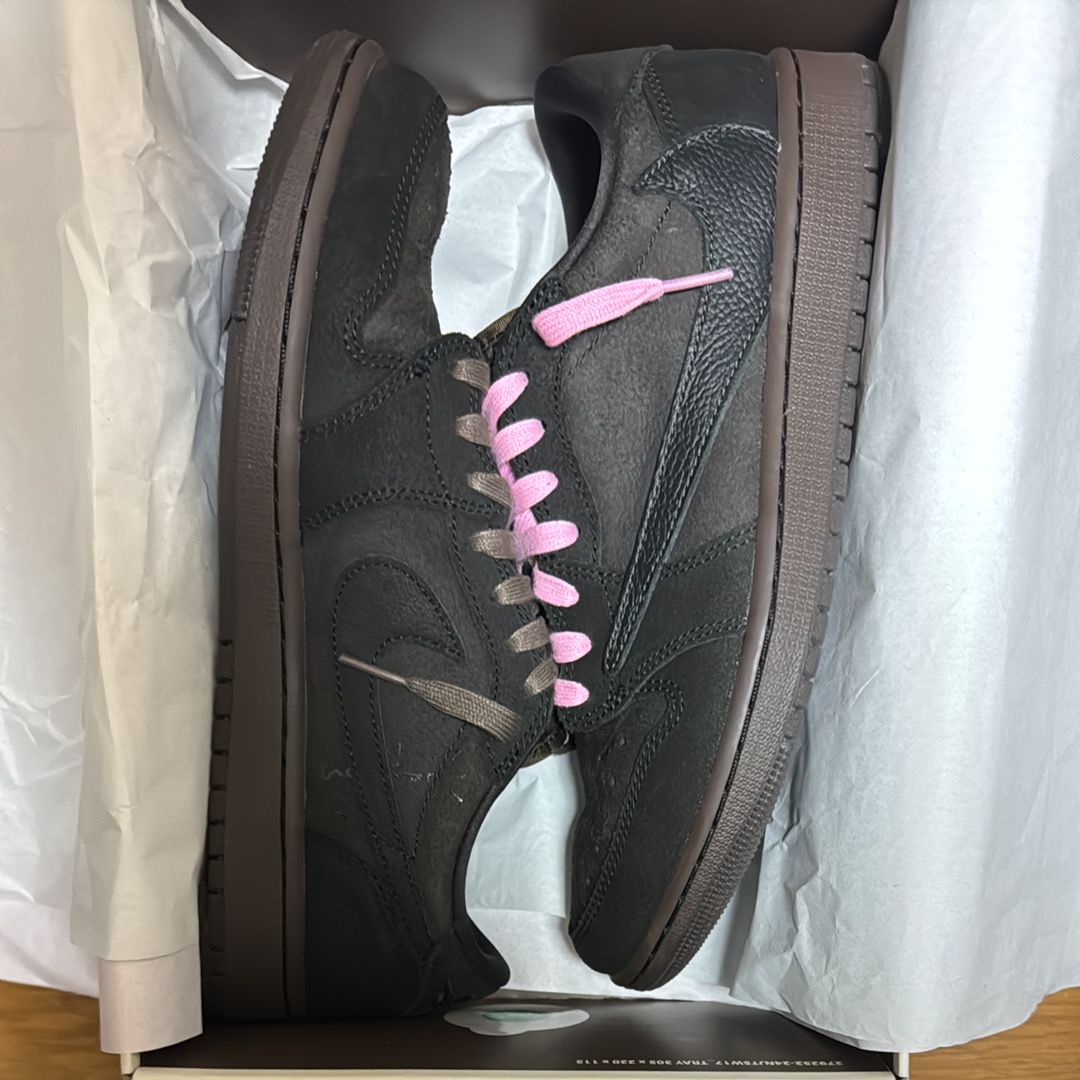 Travis Scott × Nike Air Jordan 1 Low OG SP "Velvet Brown and Dark Mocha"