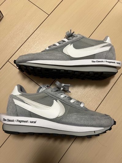 Fragment × sacai × Nike LD Waffle "Light Smoke Grey"