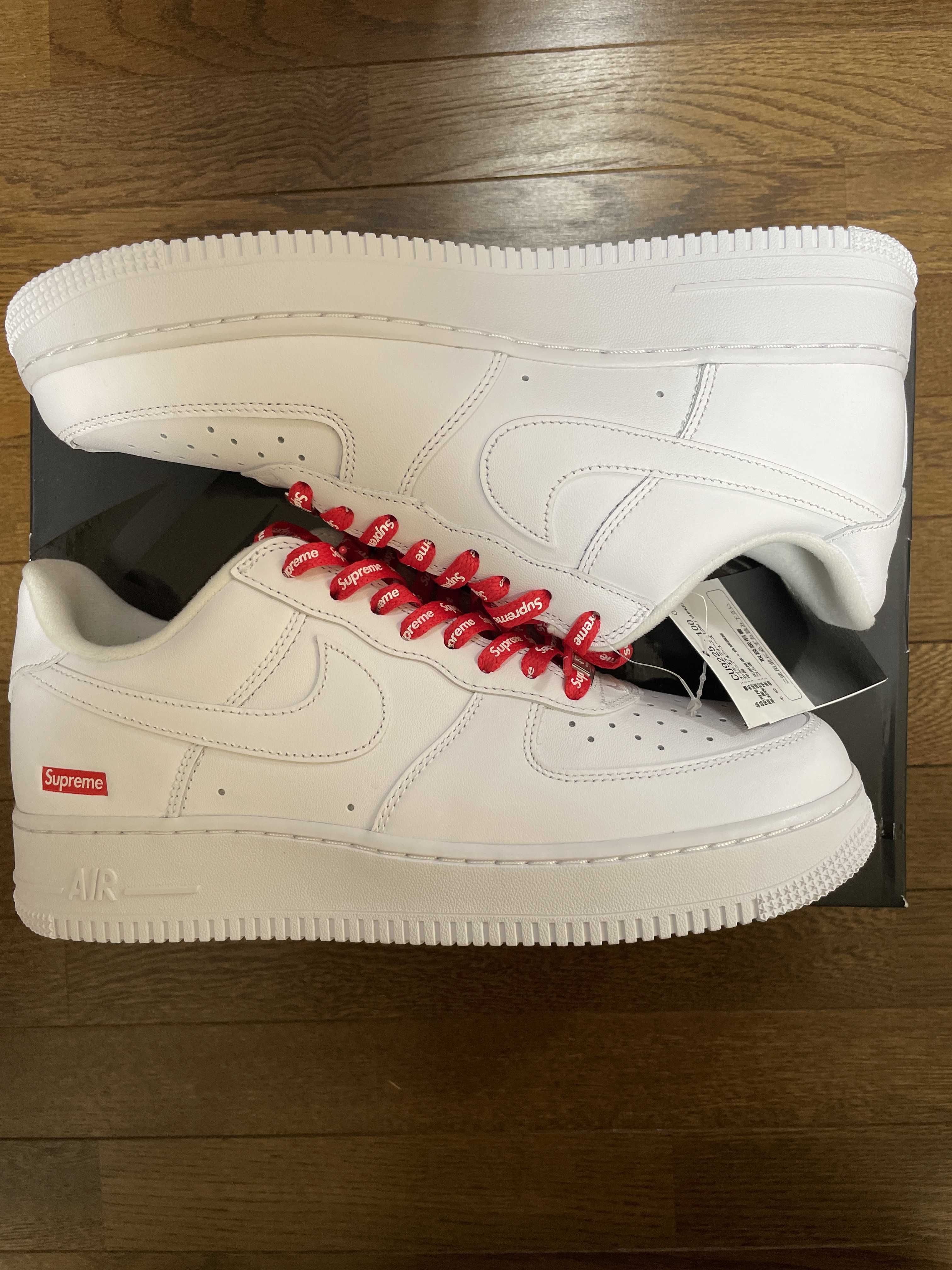 Supreme × Nike Air Force 1 Low "White"
