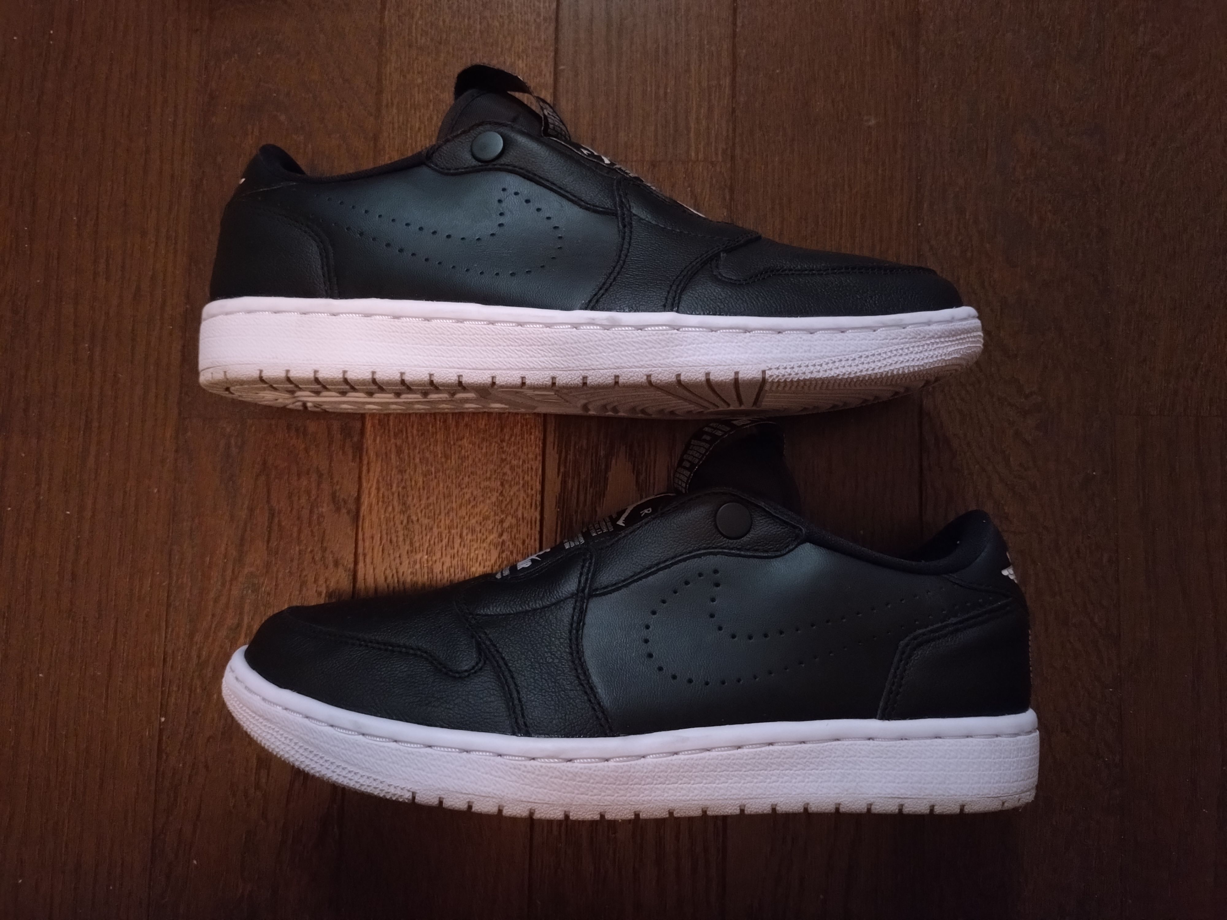 Nike Women's Air Jordan 1 Retro Low Slip "Black White"