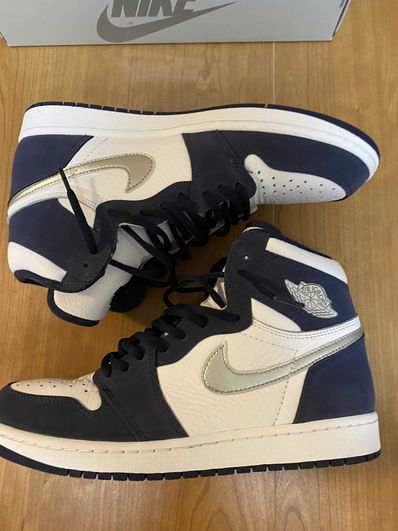 Nike Air Jordan 1 High OG CO.JP "White/Midnight Navy" (2020)(ブリーフケースなし)