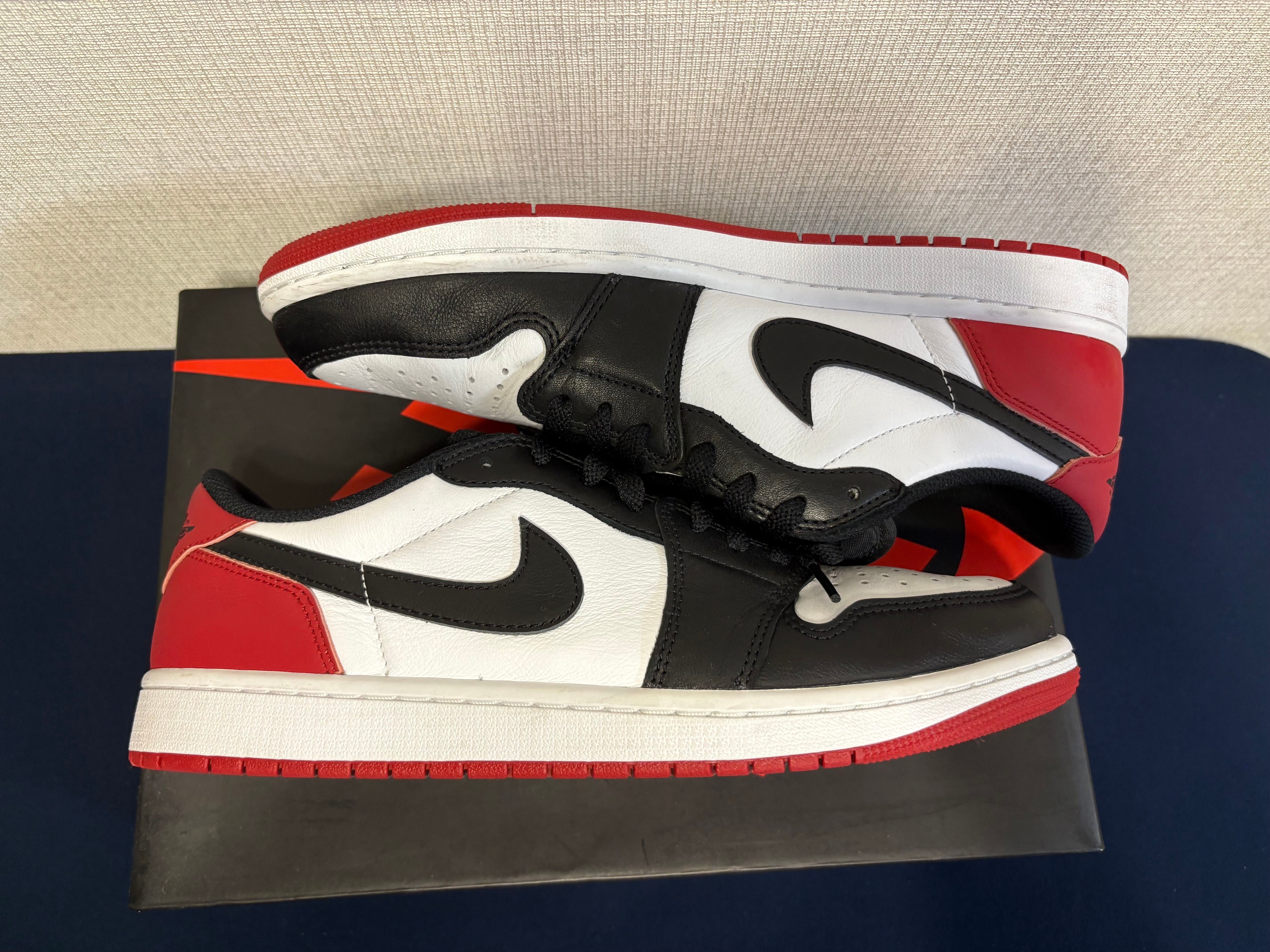 Nike Air Jordan 1 Retro Low OG "Black Toe"