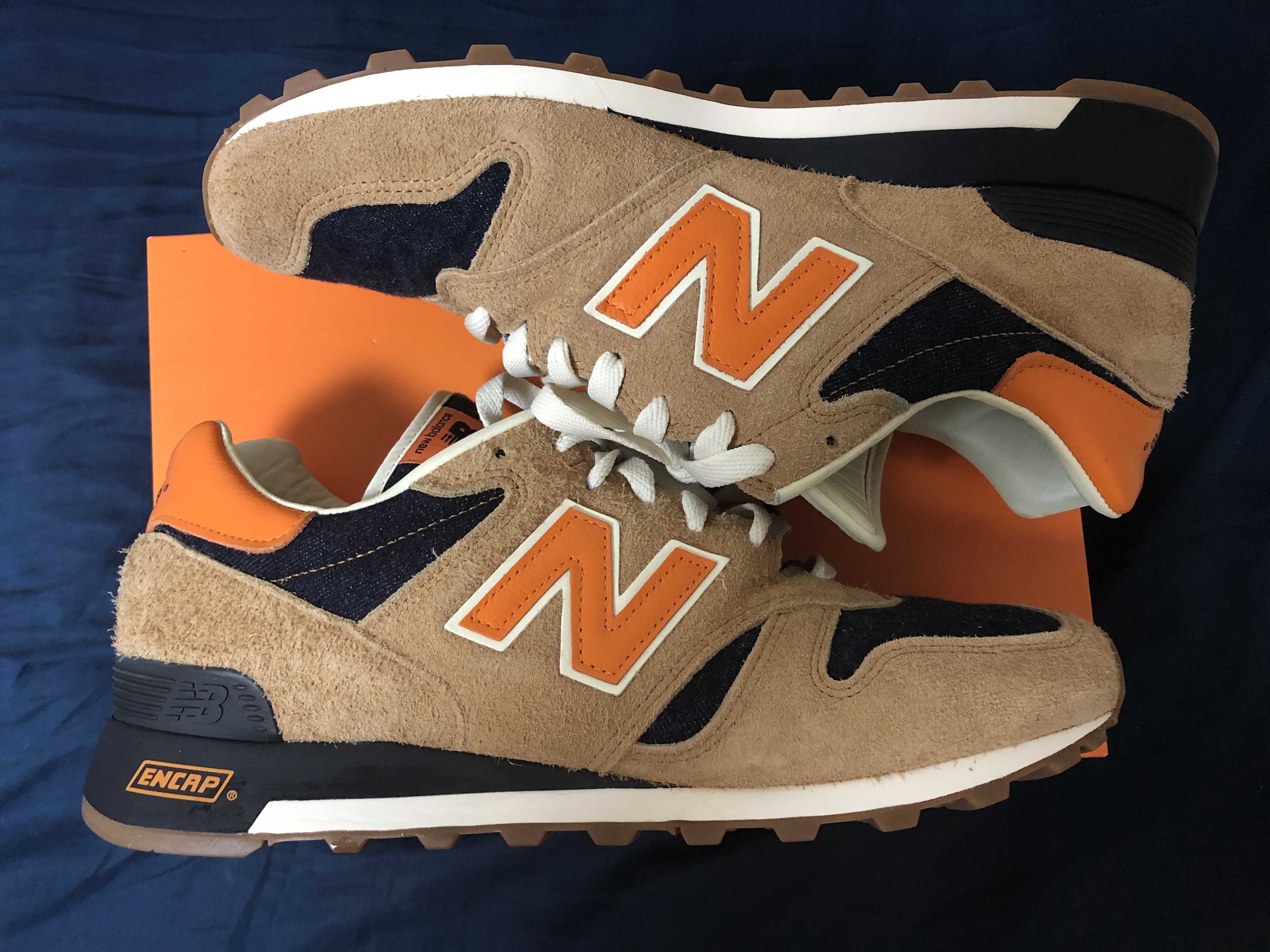 Levi's × New Balance 1300 "Orange/Black"