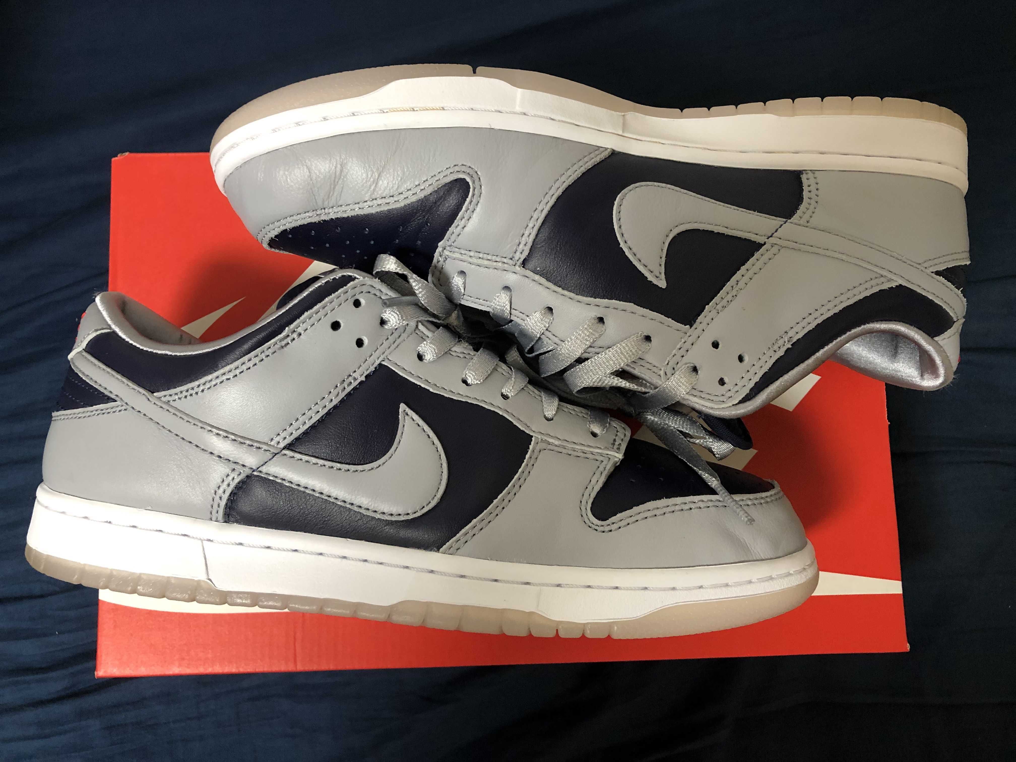 NIKE Women's DUNK LOW "COLLEGE NAVY"