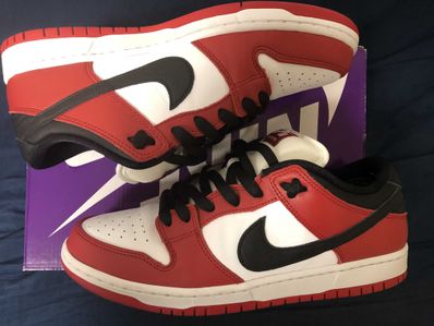 Nike SB Dunk Low Pro "J-Pack Chicago/Varsity Red and White"