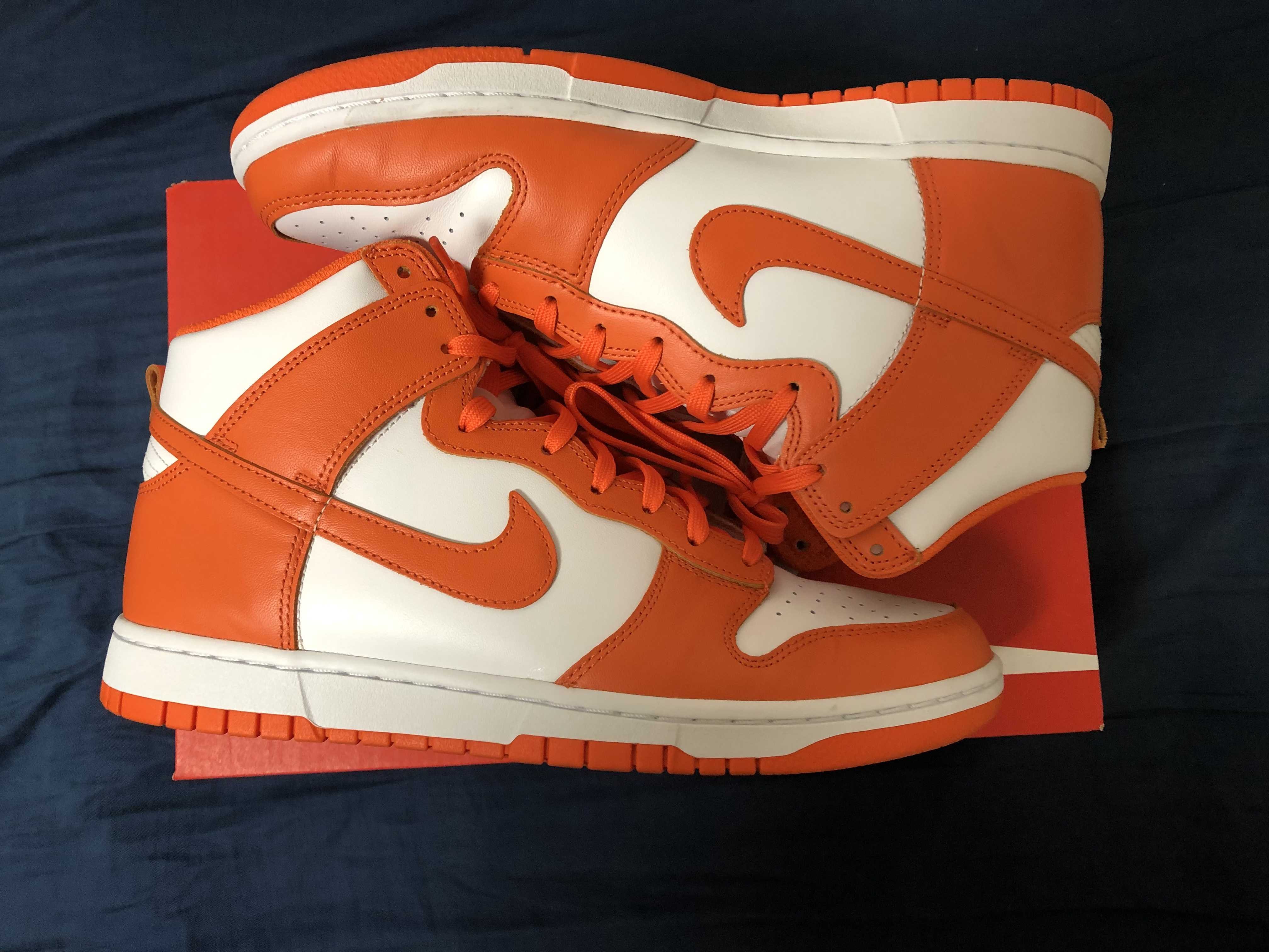 Nike Dunk High "Orange Blaze"