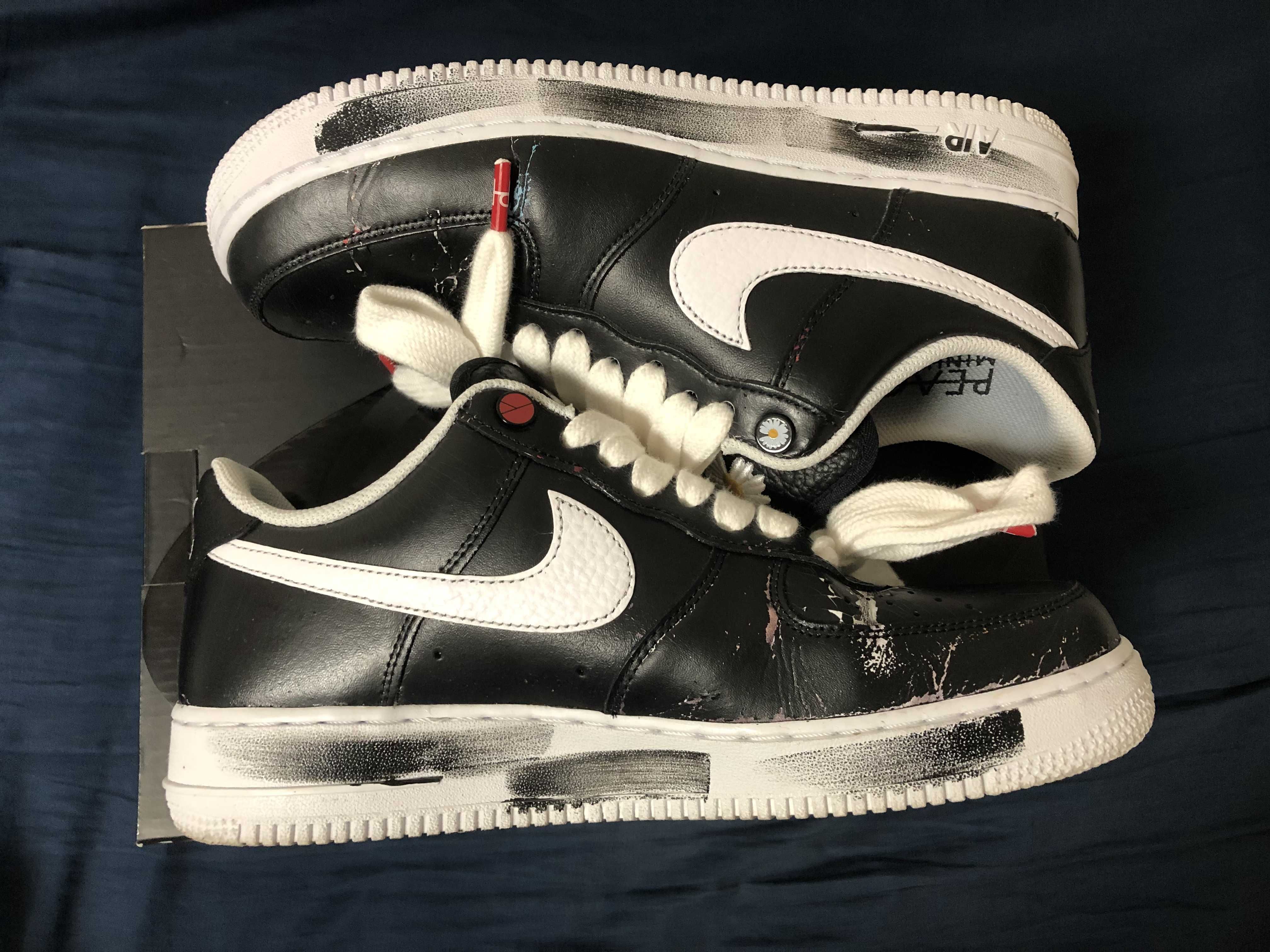 PEACEMINUSONE × Nike Air Force 1 Low Para Noise "Black" / G-DRAGON