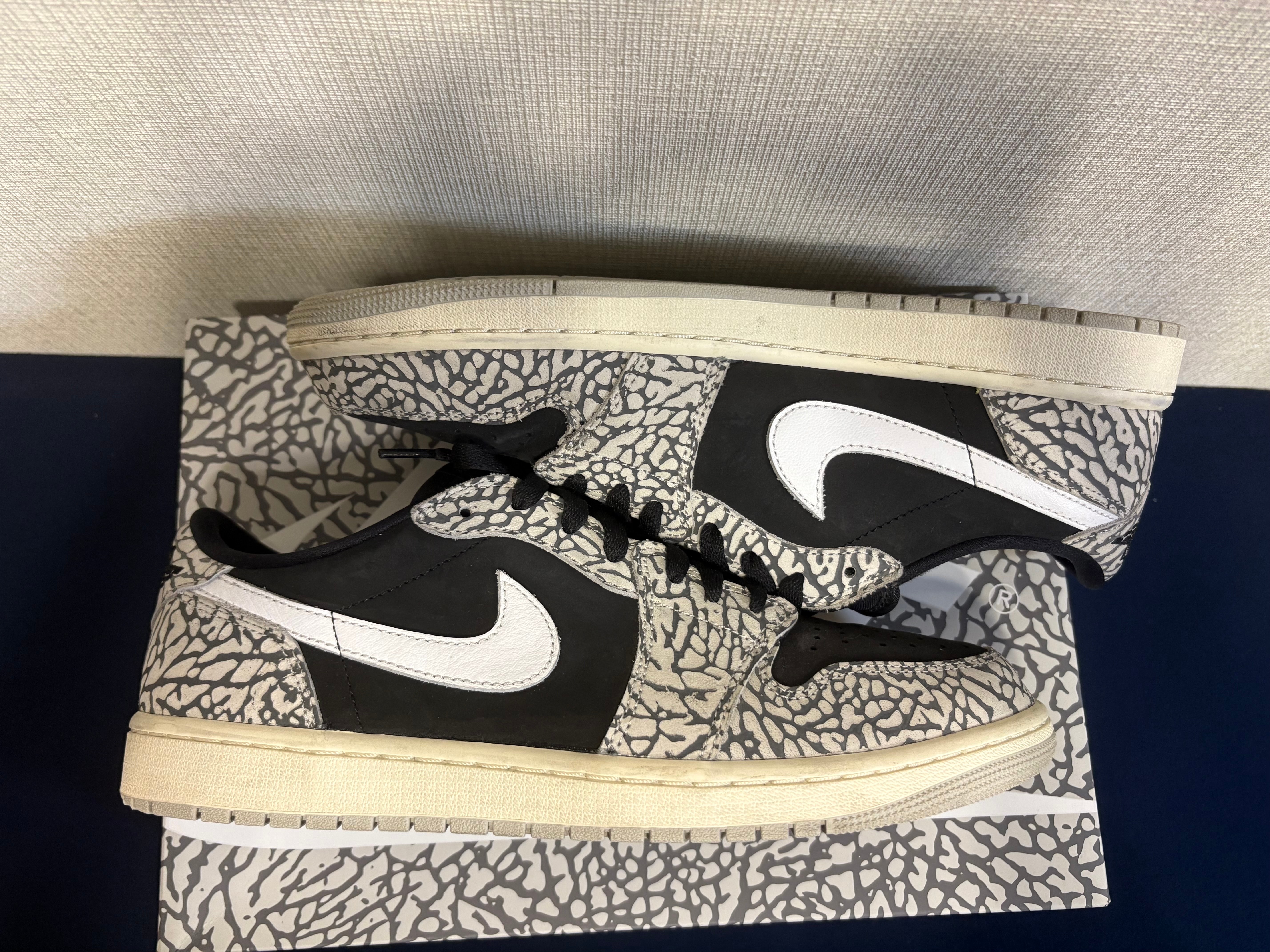 Nike Air Jordan 1 Retro Low OG "Black Cement"